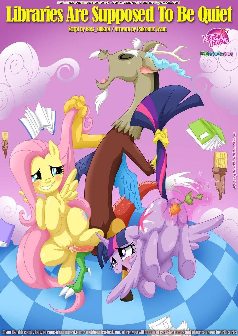 Libraries Are Supposed To Be Quiet (My Little Pony – Friendship Is Magic) cover