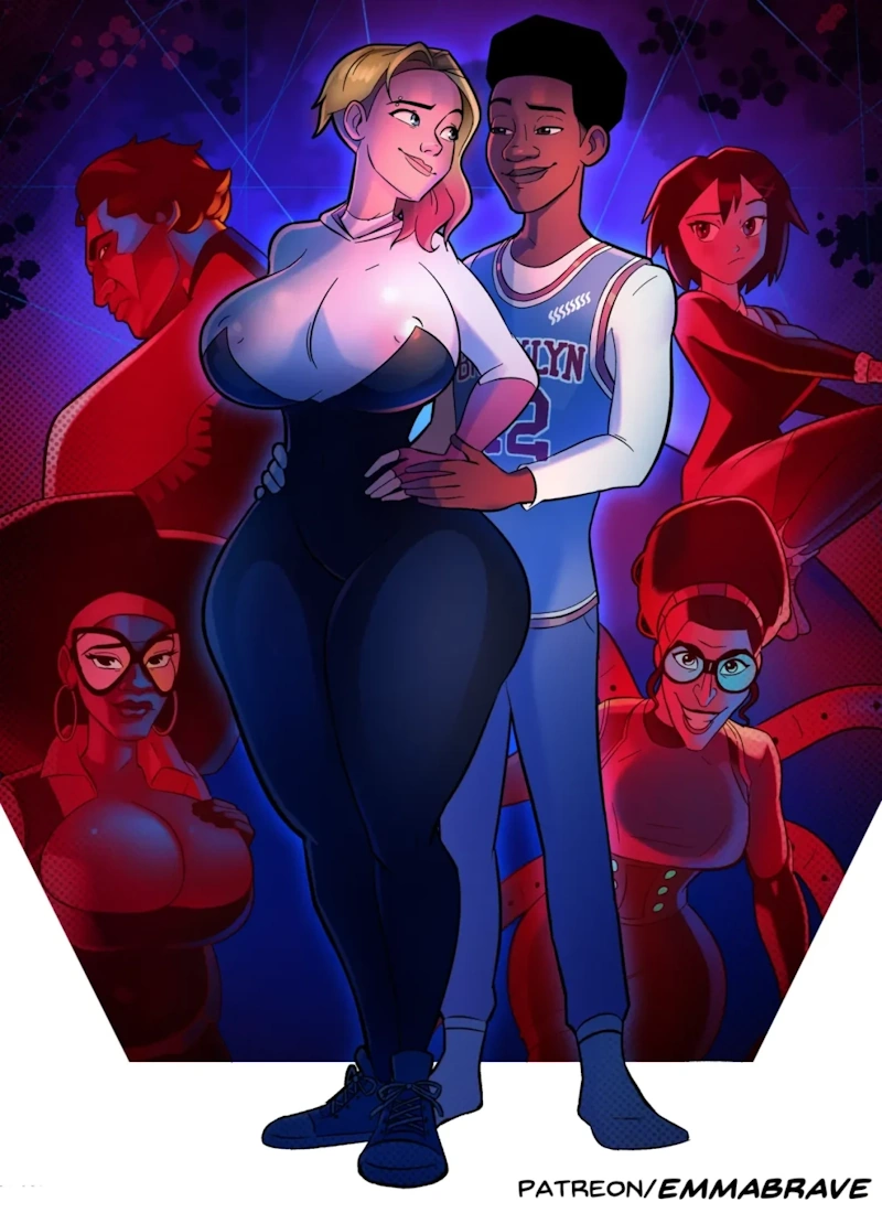 Spiderverse +18 [caiman2] cover