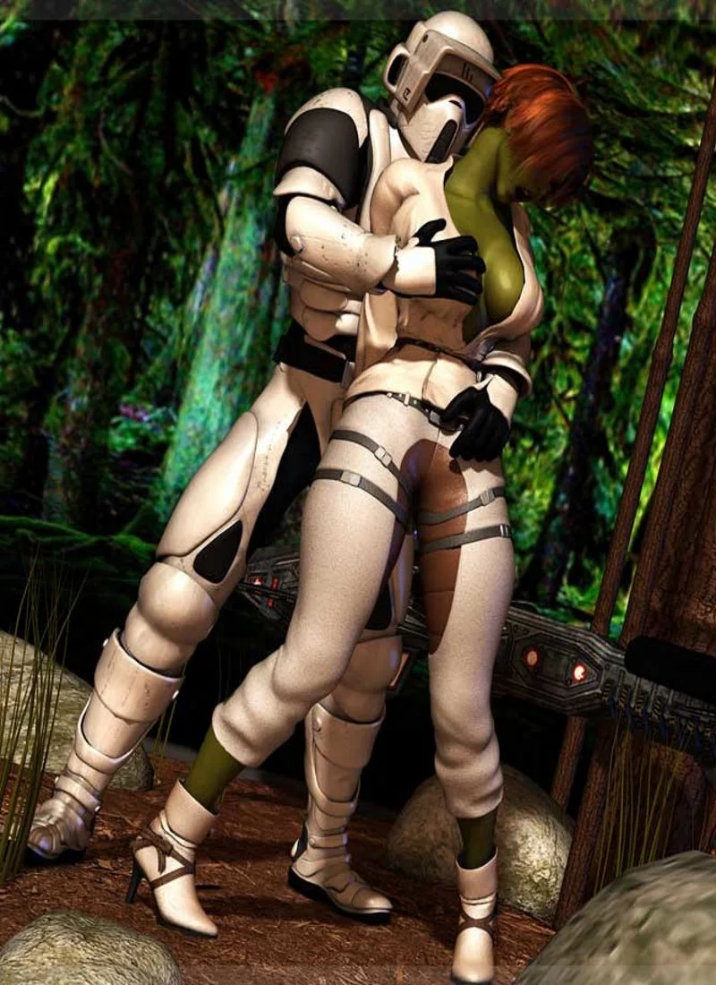 Star Wars Storm Troopers DP Sexy Alien Girl [Mongo Bongo] cover