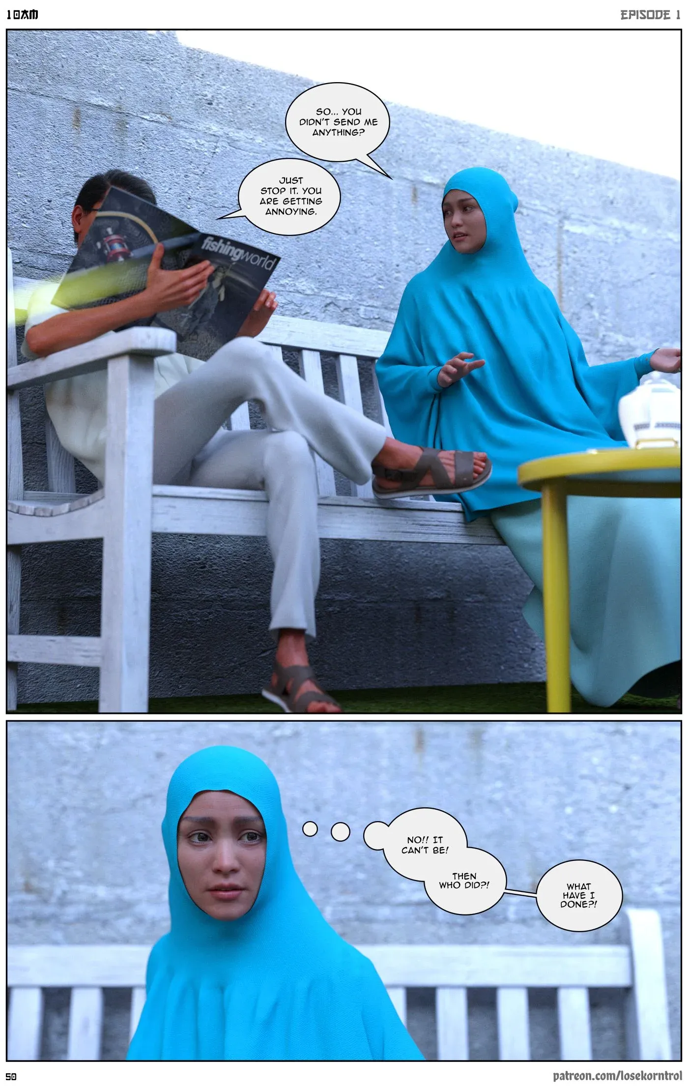 10 AM, 1 . 10 AM - Chapter 1 [LoseKorntrol, Hijab 3DX], page 51 of 52