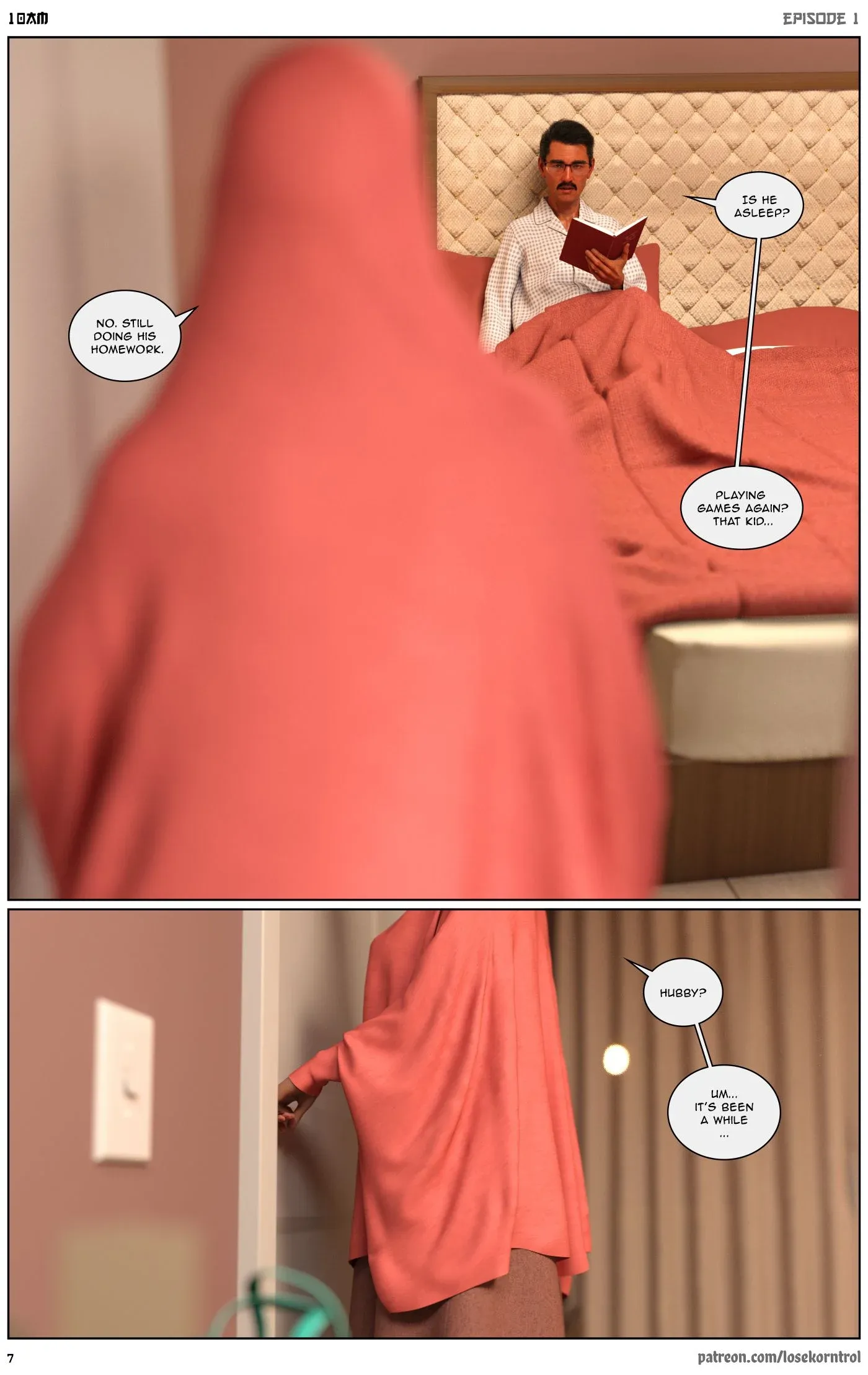 10 AM, 1 . 10 AM - Chapter 1 [LoseKorntrol, Hijab 3DX], page 8 of 52