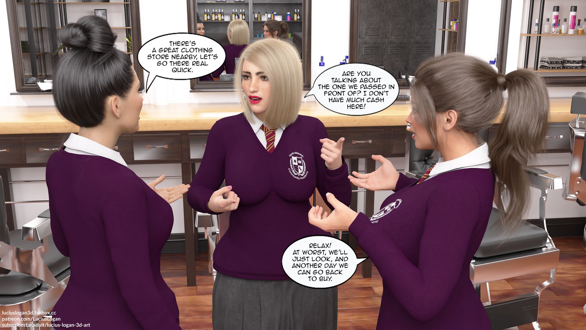 My New Girlfriend [Lucius Logan], My New Girlfriend 2, page 113 of 122