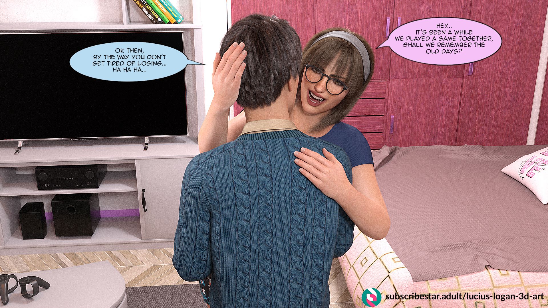 My New Girlfriend [Lucius Logan], My New Girlfriend 1, page 6 of 111