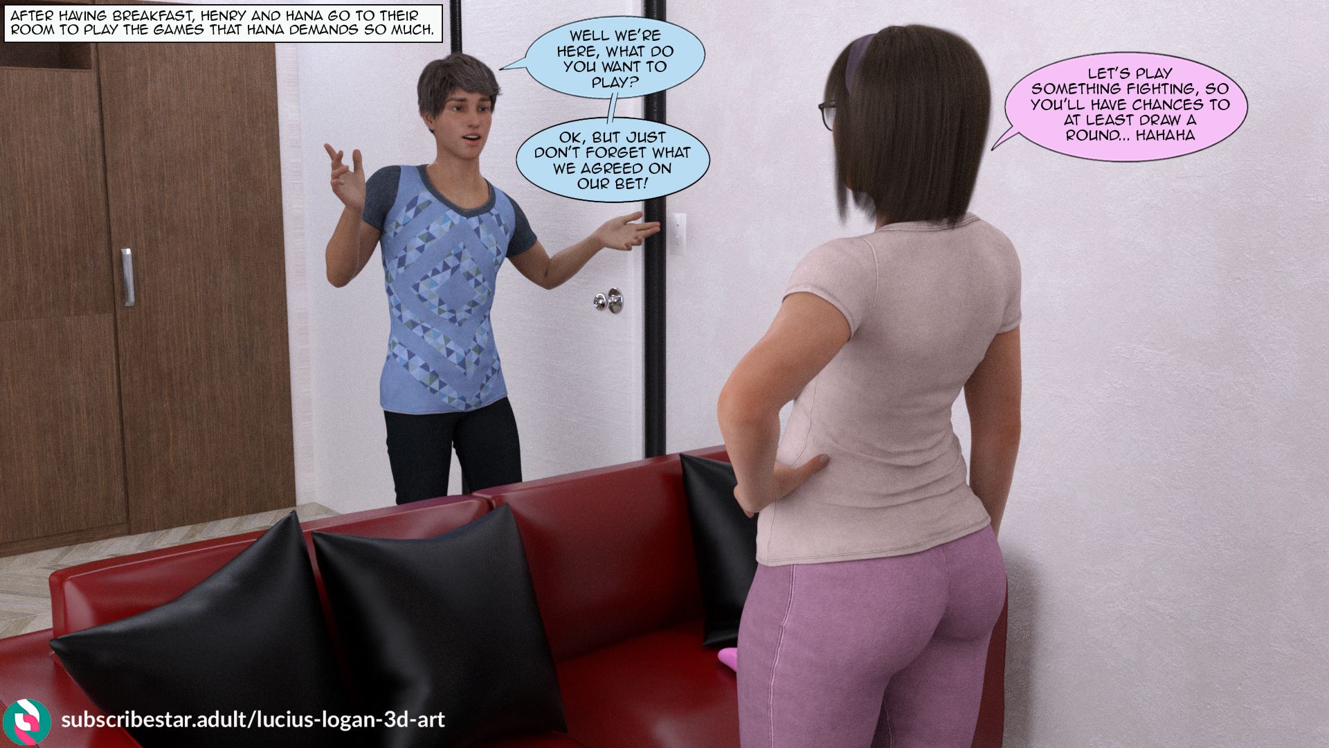My New Girlfriend [Lucius Logan], My New Girlfriend 1, page 54 of 111
