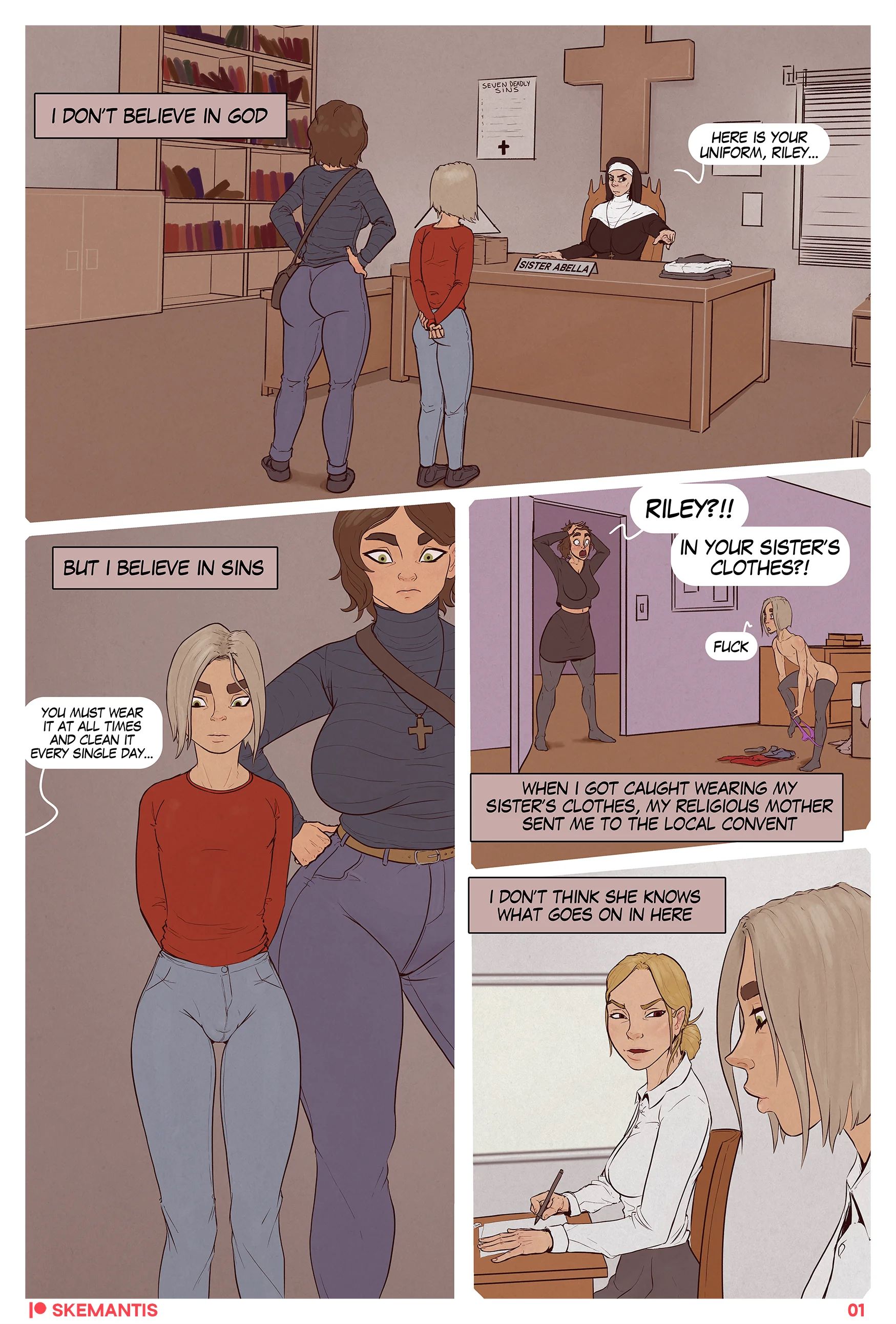 Nature of Sins [Skemantis], Nature of Sins, page 1 of 62