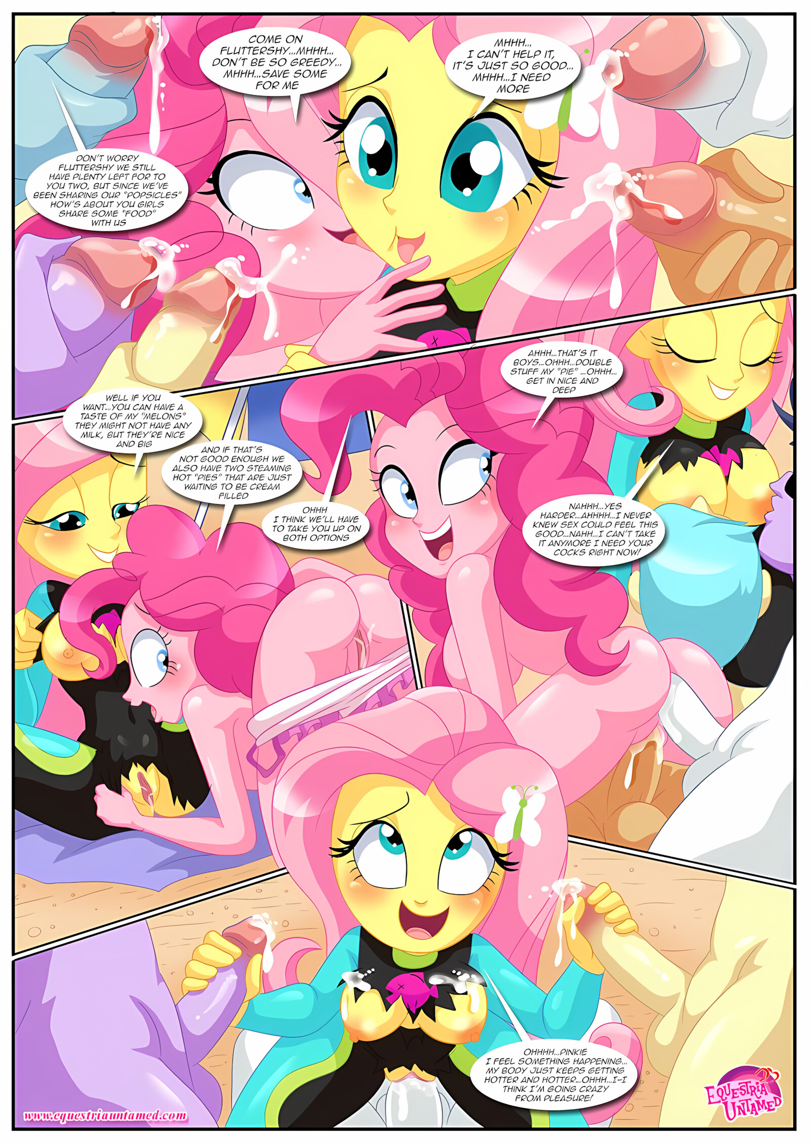 Party At Rainbow Cover [Palcomix], Party At Rainbow Cover, page 9 of 25