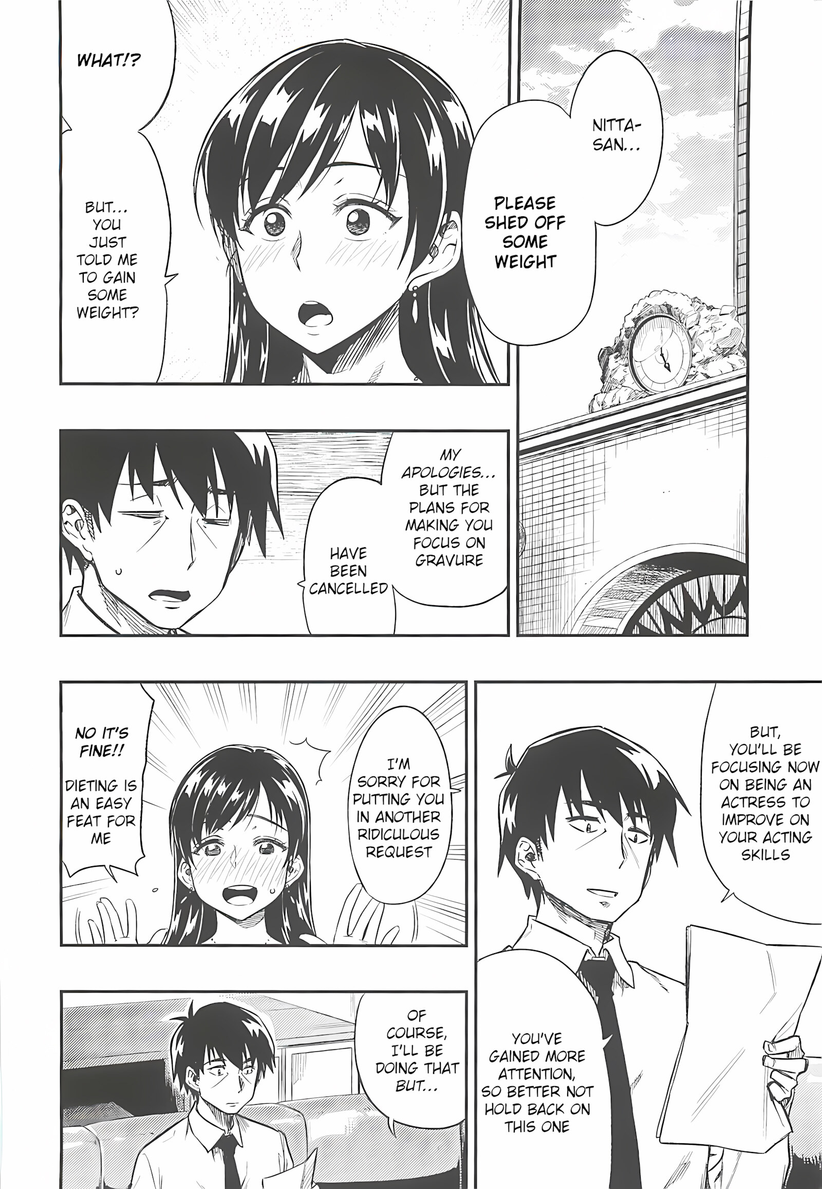 Please put on more weight, Nitta-san [Tachibana roku], Please put on more weight, Nitta-san, page 27 of 34