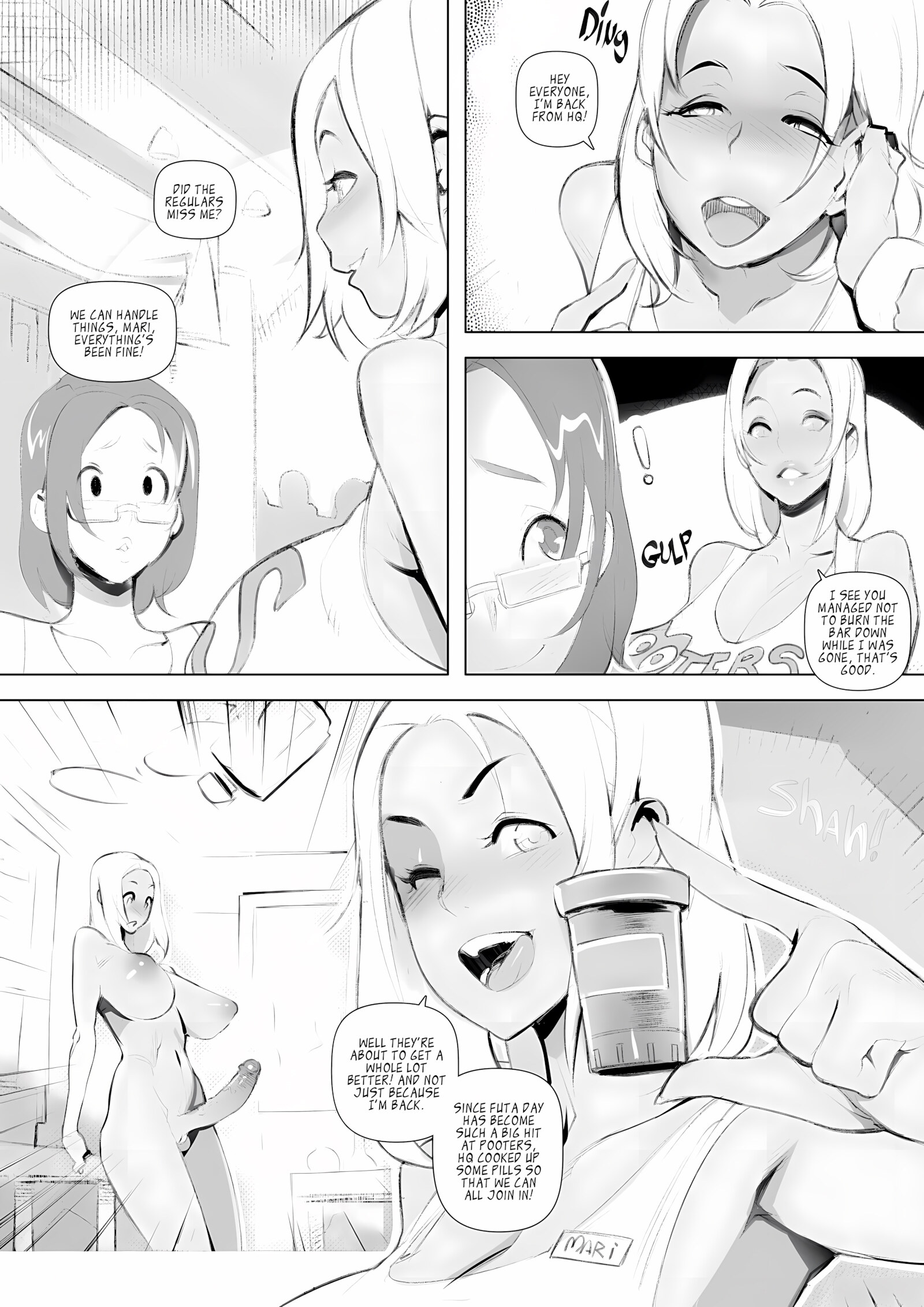 Pooters Futaday [Doxy], Pooters Futaday, page 3 of 16