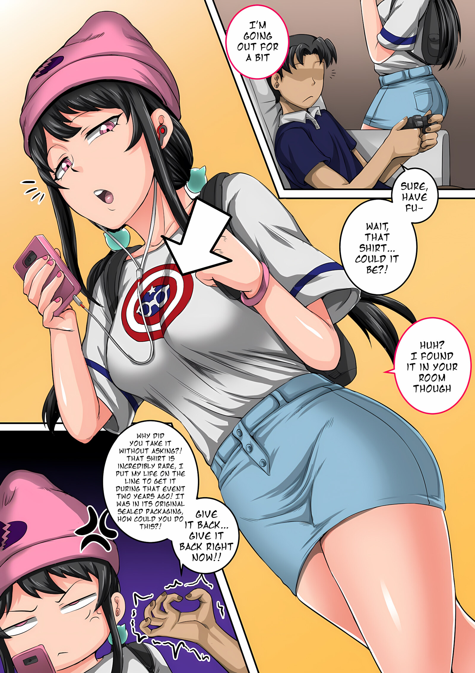 Annoying Little Sister needs to be Scolded [Juna Juna Juice], Annoying Little Sister needs to be Scolded, page 15 of 24