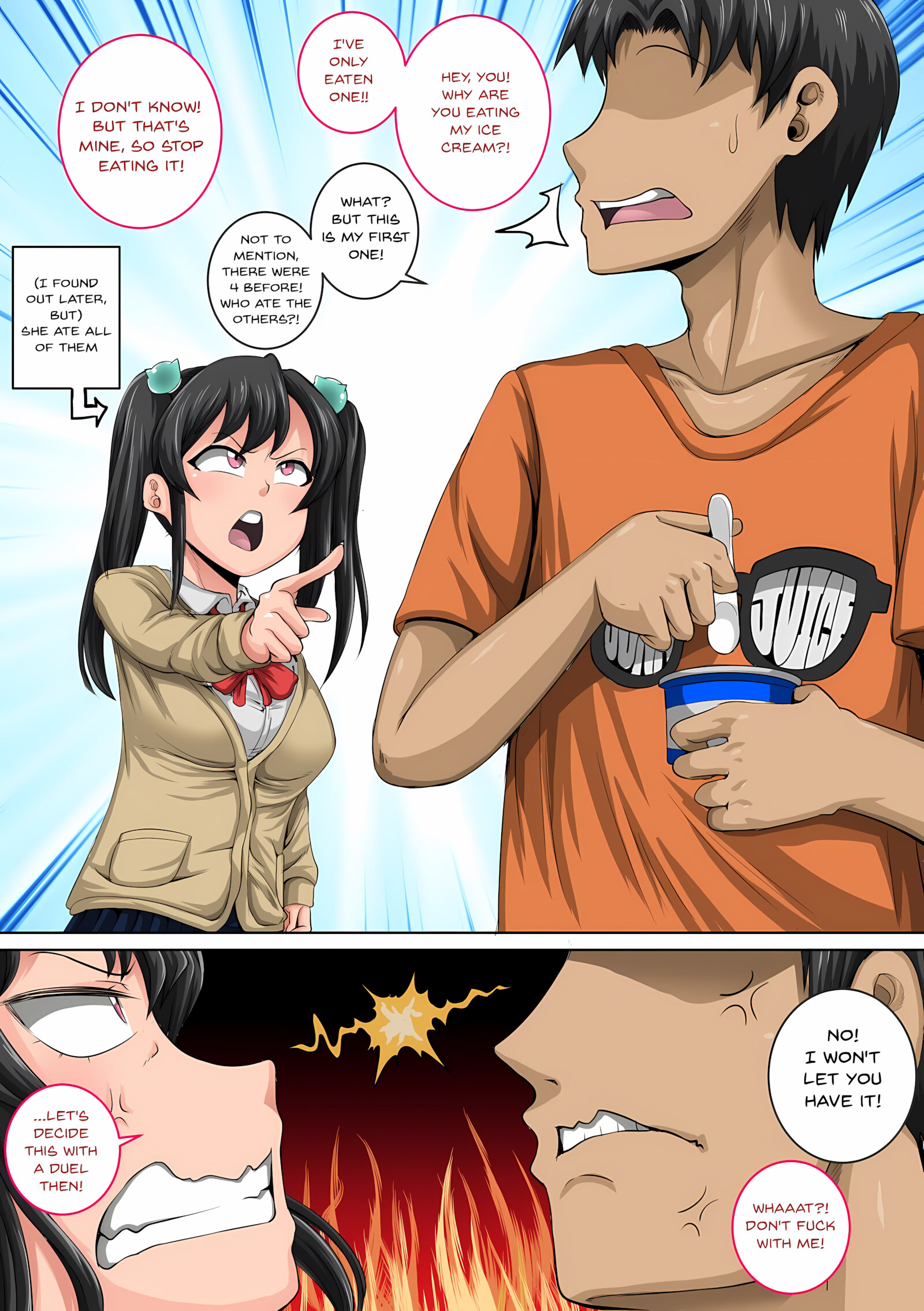 Annoying Little Sister needs to be Scolded [Juna Juna Juice], Annoying Little Sister needs to be Scolded, page 9 of 24