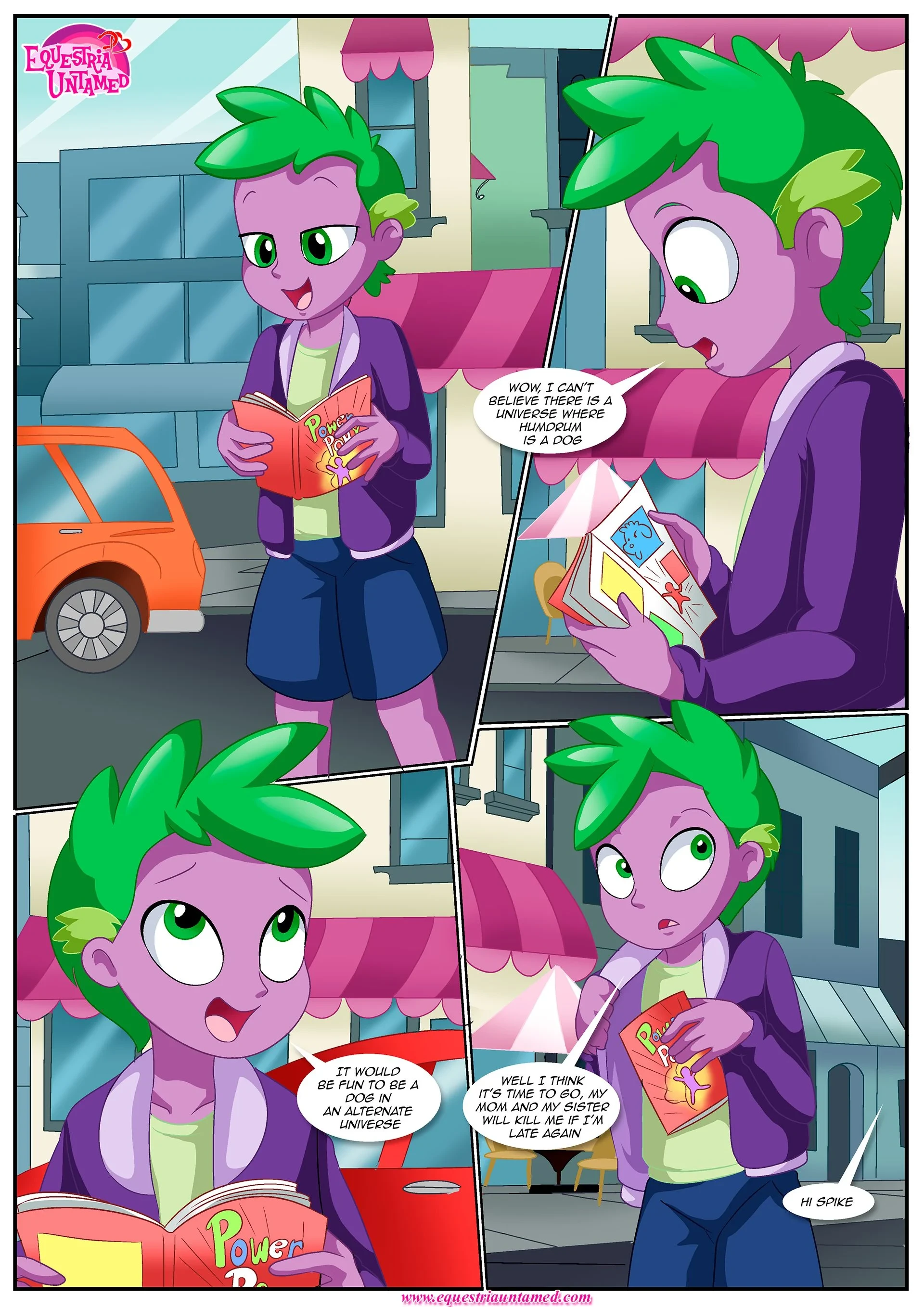 Purple Love Slave (My Little Pony: Friendship Is Magic) [Palcomix], 1 . Purple Love Slave - (My Little Pony: Friendship Is Magic) [Palcomix], page 2 of 17