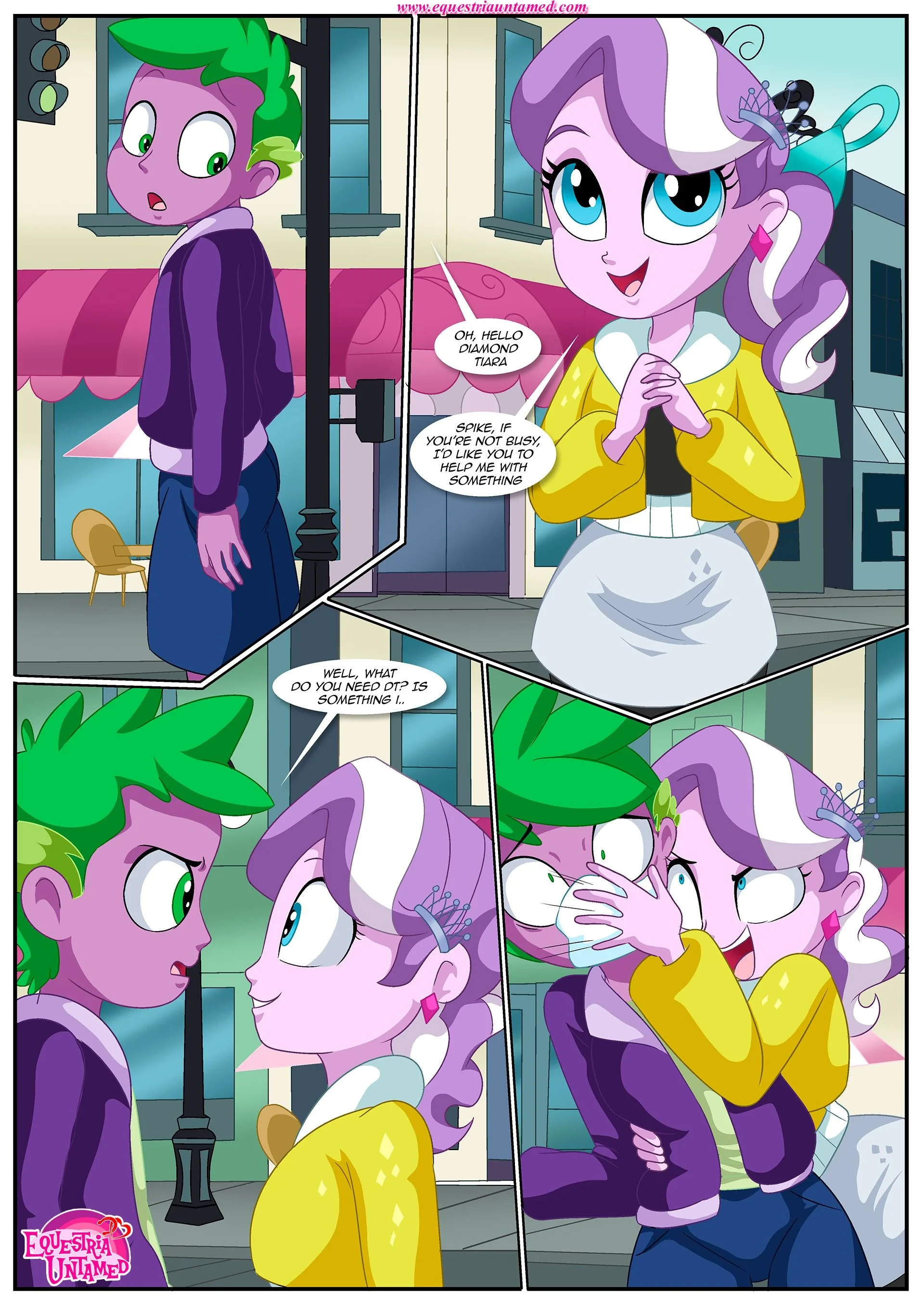Purple Love Slave (My Little Pony: Friendship Is Magic) [Palcomix], 1 . Purple Love Slave - (My Little Pony: Friendship Is Magic) [Palcomix], page 3 of 17