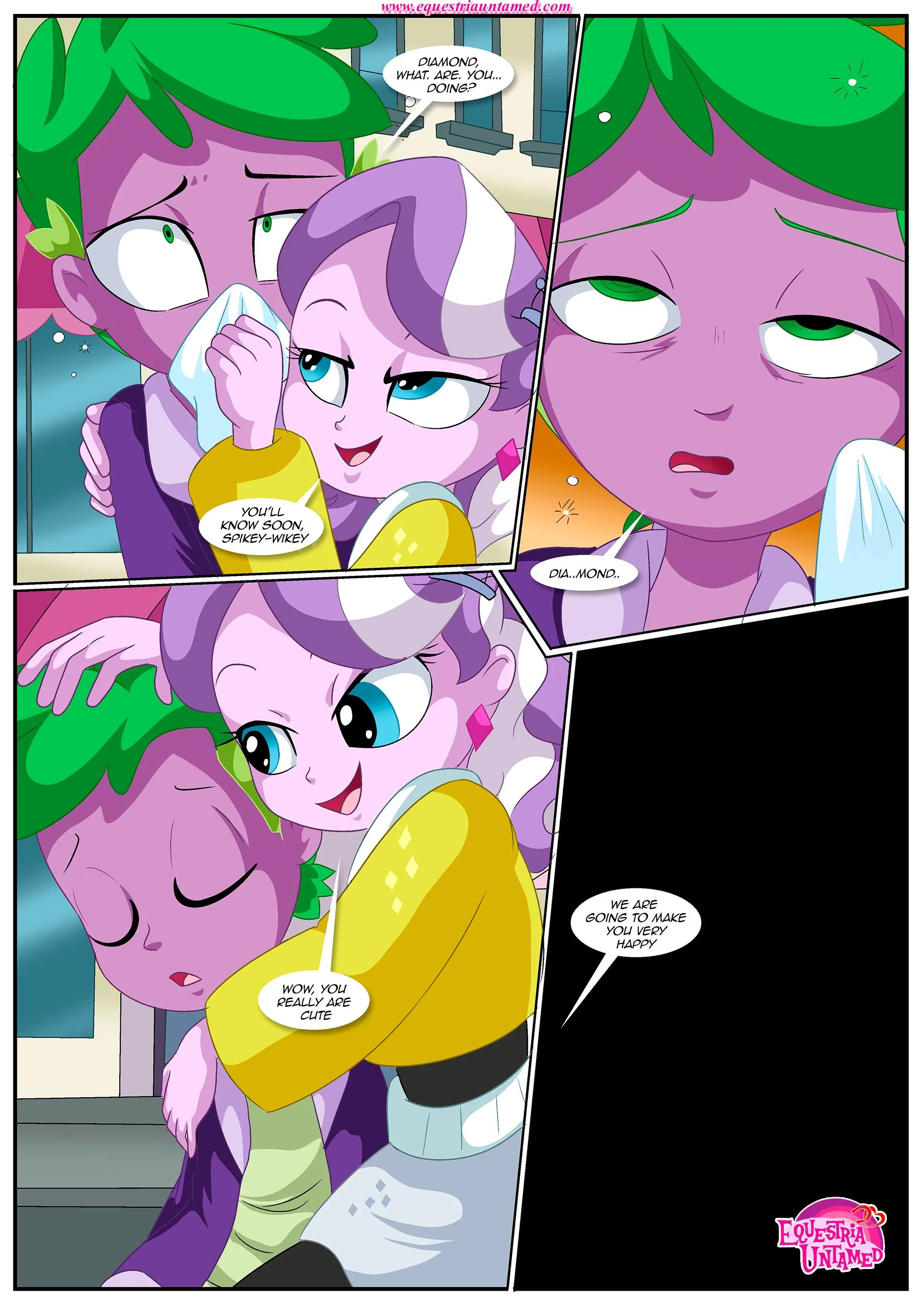 Purple Love Slave (My Little Pony: Friendship Is Magic) [Palcomix], 1 . Purple Love Slave - (My Little Pony: Friendship Is Magic) [Palcomix], page 4 of 17