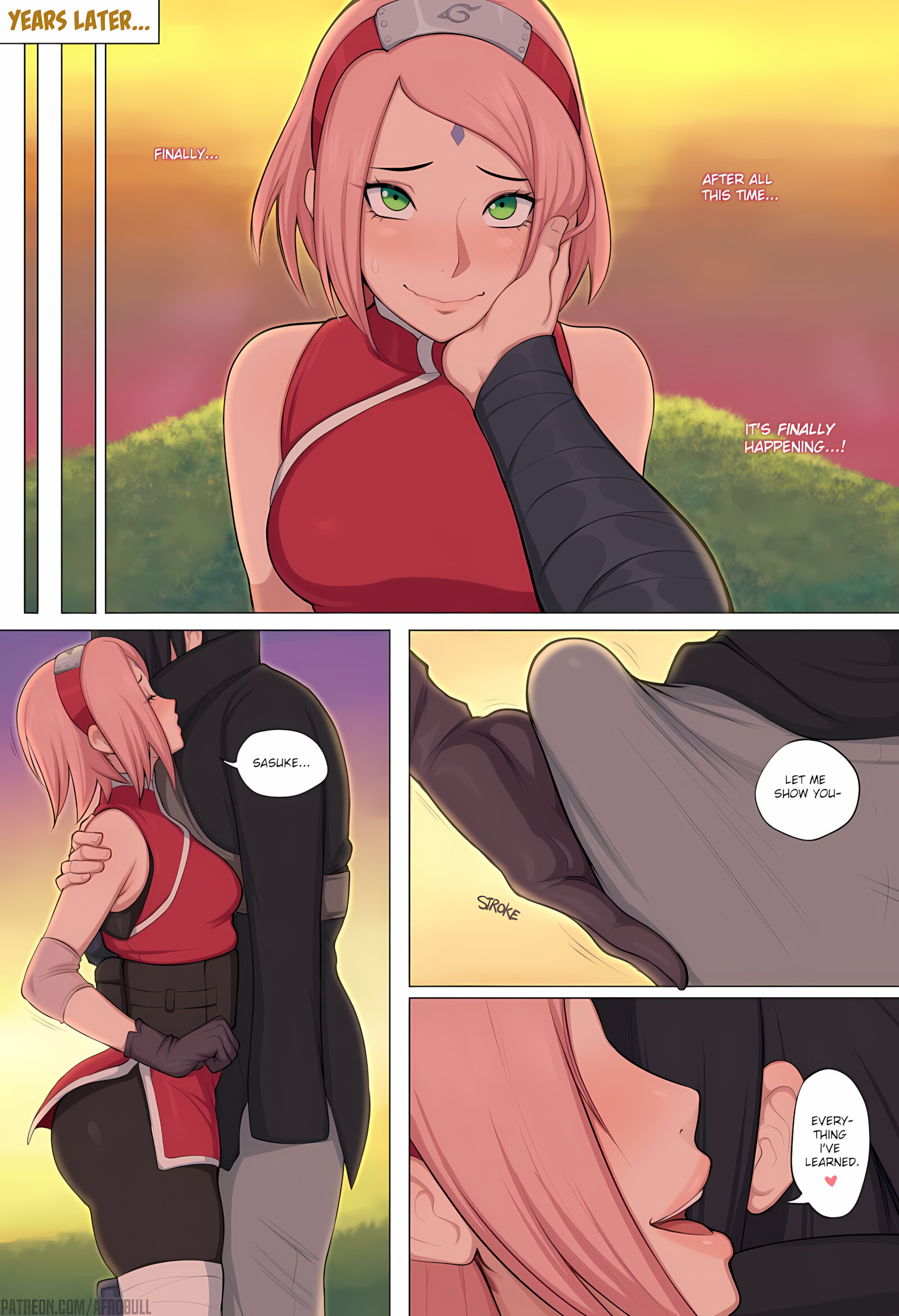 Sakura’s Training Arc [Afrobull], Sakura’s Training Arc, page 17 of 18