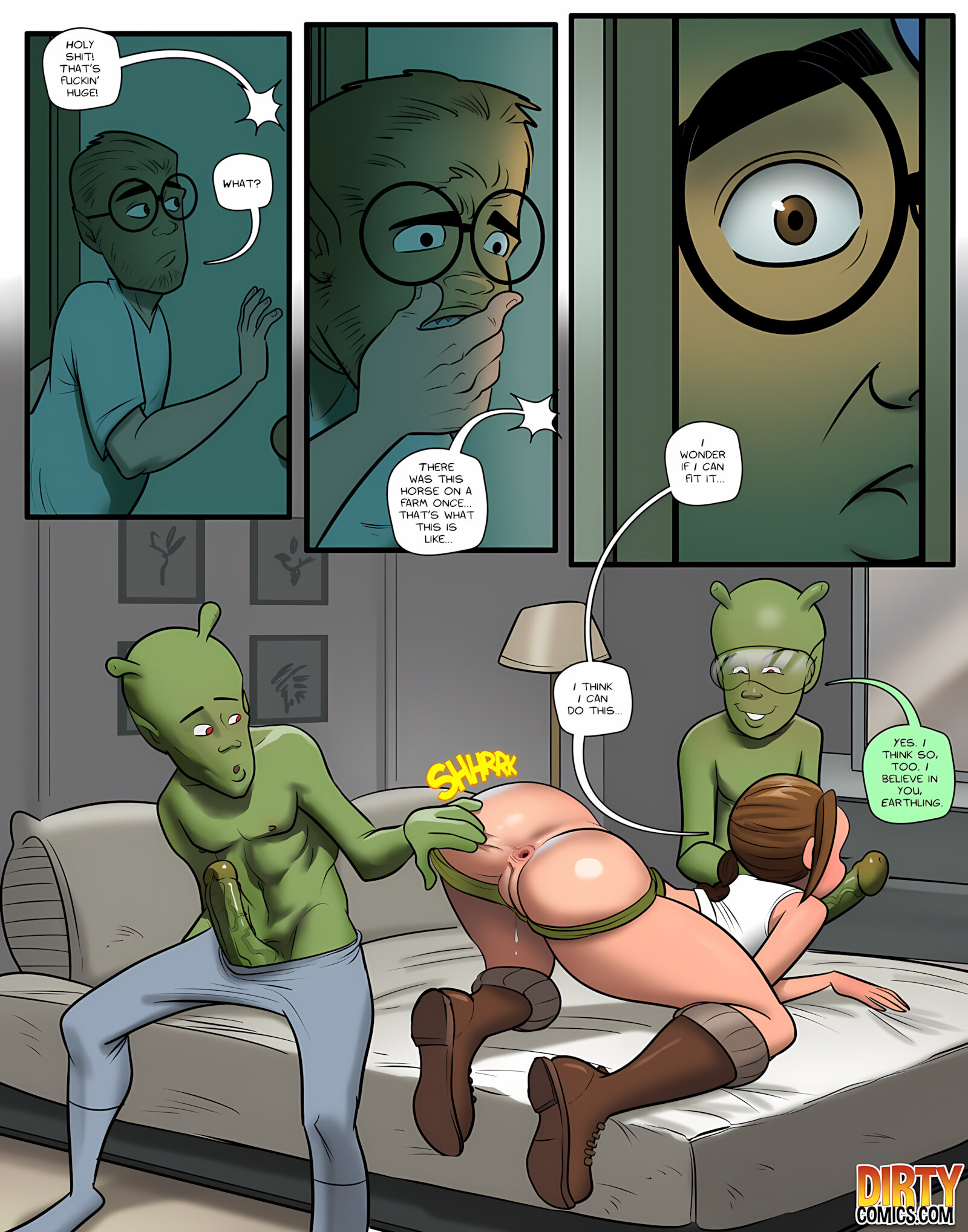 Saving Halloween [Dirty Comics], Saving Halloween, page 13 of 24