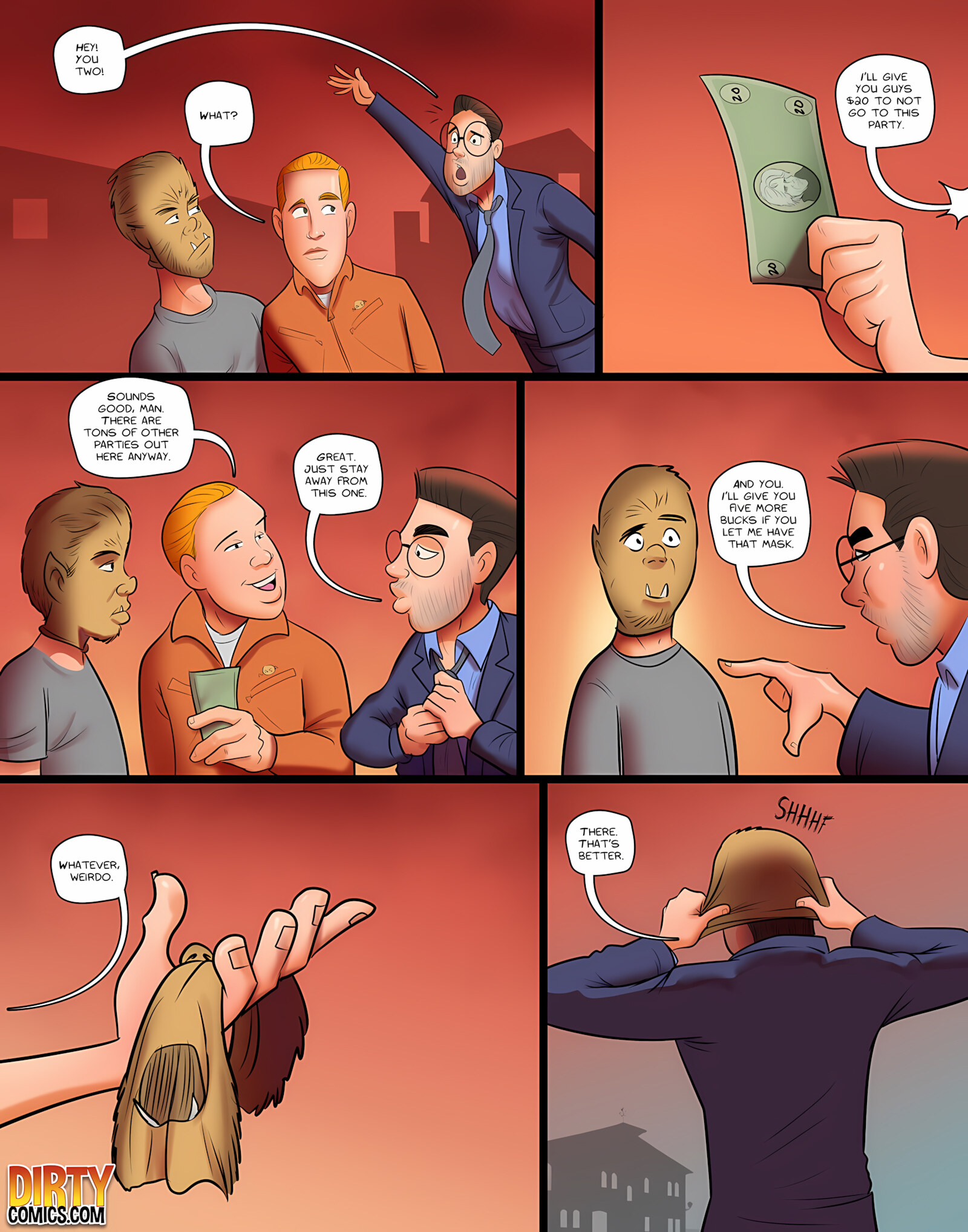 Saving Halloween [Dirty Comics], Saving Halloween, page 9 of 24