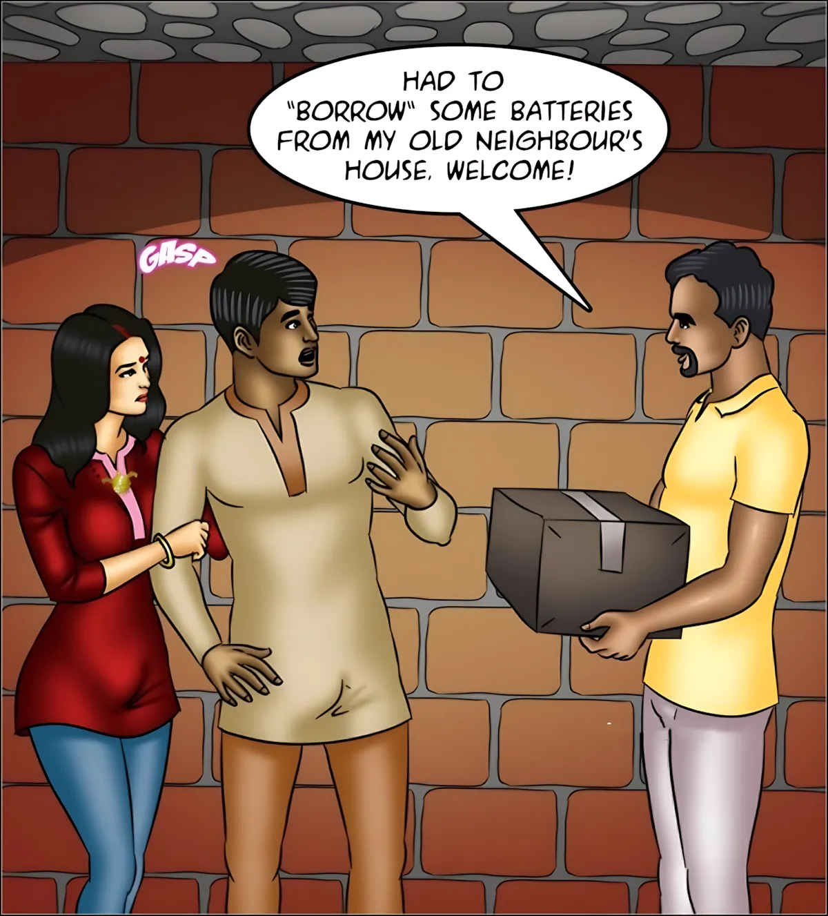 Savita Bhabhi 141-153 [Kirtu], Savita Bhabhi Episode 151 - The Last Woman on Earth, page 112 of 140