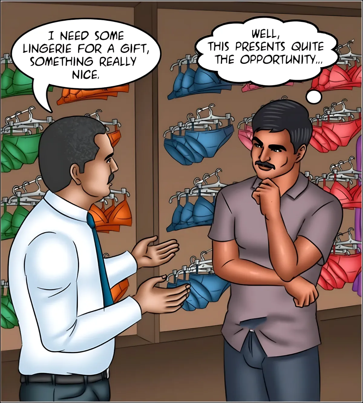 Savita Bhabhi 141-153 [Kirtu], Savita Bhabhi Episode 150 - Vamika's Secret, page 76 of 129
