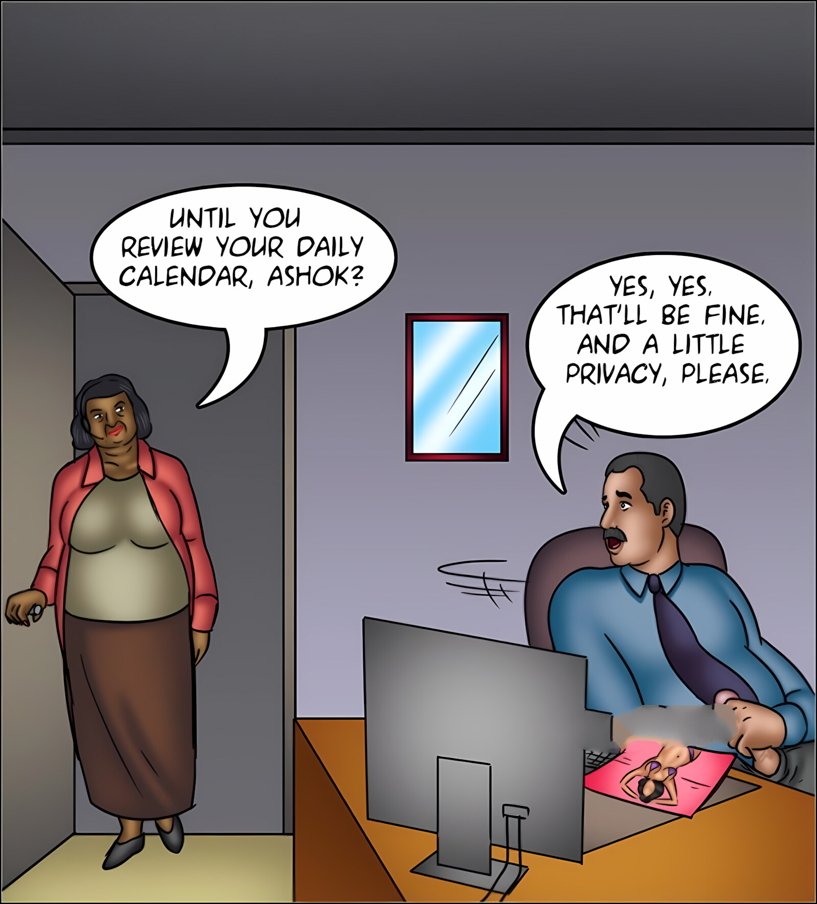 Savita Bhabhi 141-153 [Kirtu], Savita Bhabhi 149 - On The Rebound, page 35 of 143