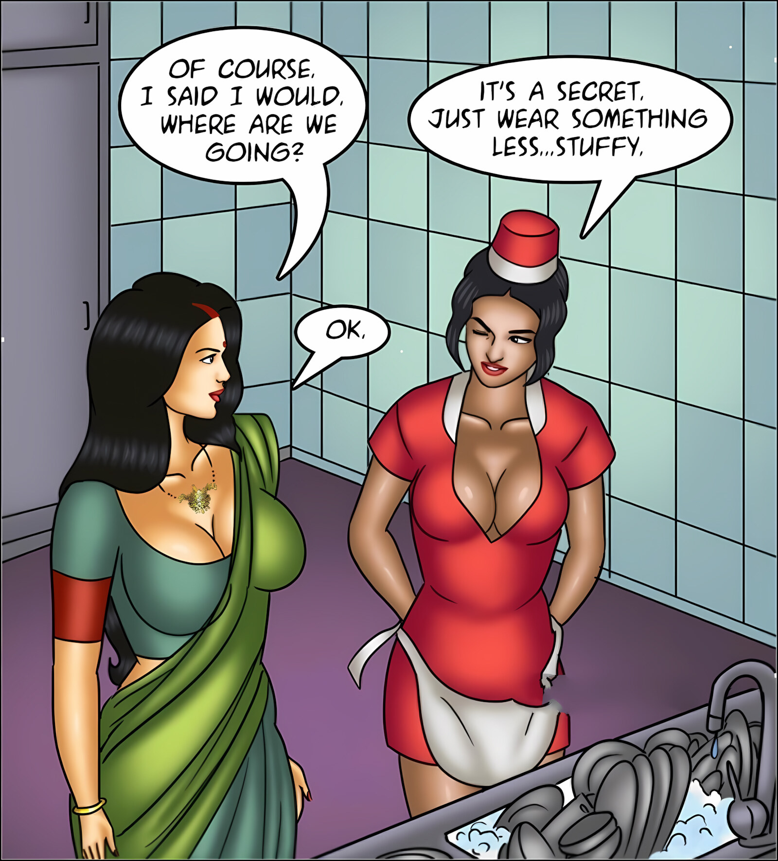 Savita Bhabhi 141-153 [Kirtu], Savita Bhabhi 149 - On The Rebound, page 56 of 143