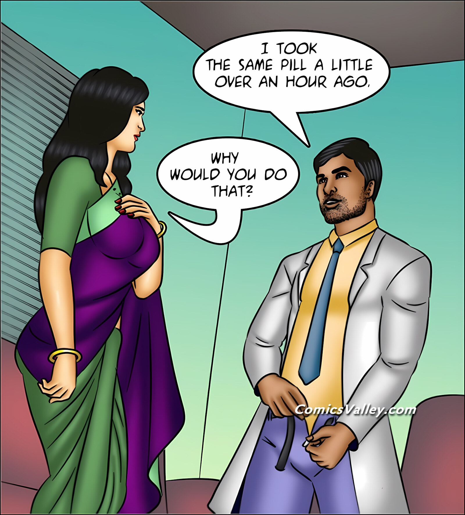 Savita Bhabhi 141-153 [Kirtu], Savita Bhabhi 148 - Little Blue Pill, page 73 of 142