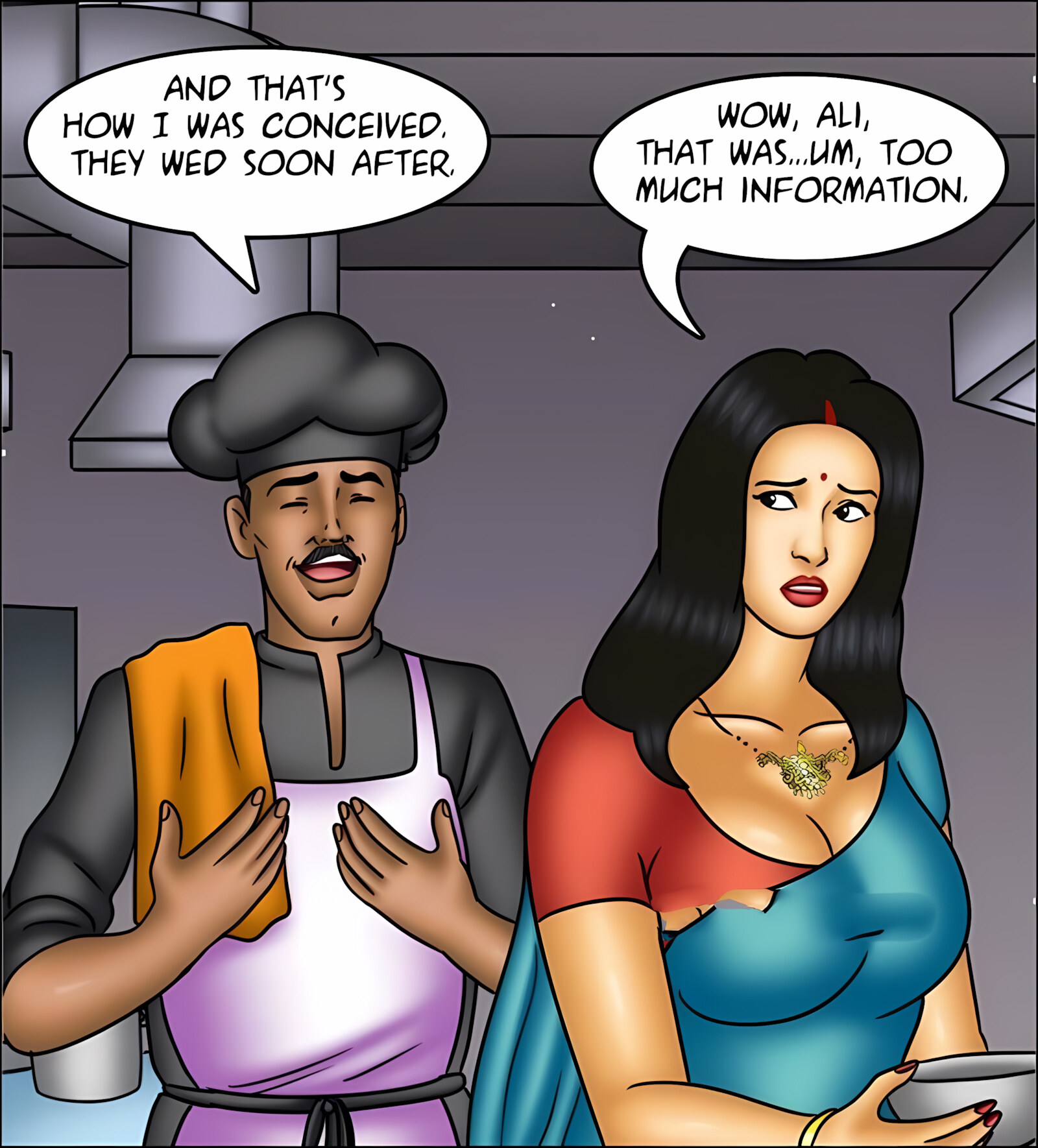 Savita Bhabhi 141-153 [Kirtu], Savita Bhabhi 144 - Milking It!, page 28 of 142
