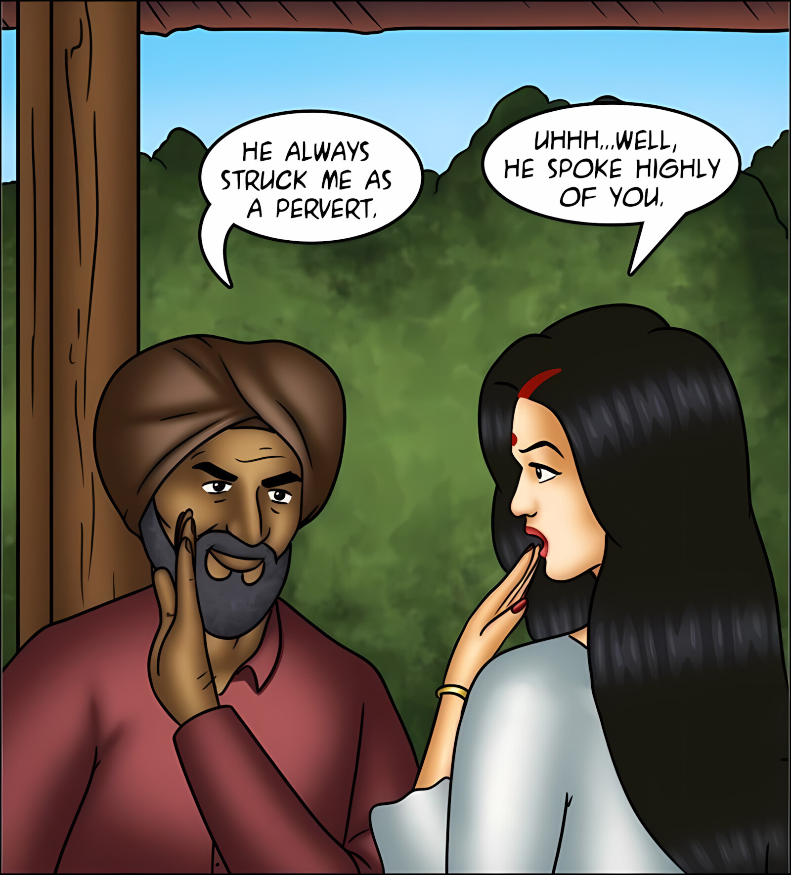Savita Bhabhi 141-153 [Kirtu], Savita Bhabhi 144 - Milking It!, page 43 of 142