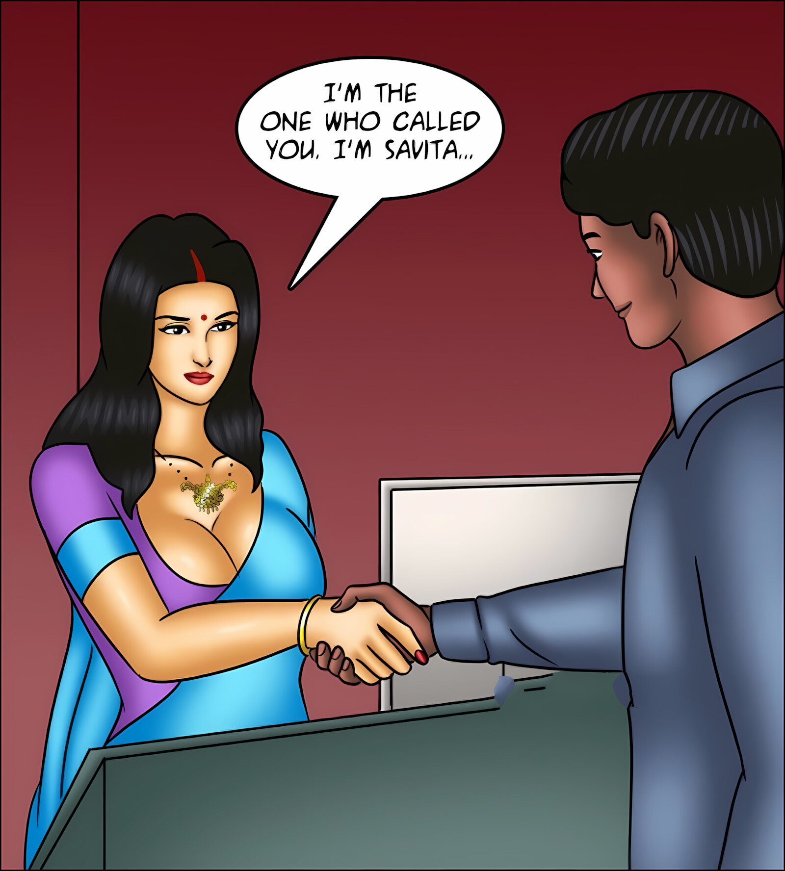 Savita Bhabhi 141-153 [Kirtu], Savita Bhabhi 142 - Renovations, page 44 of 141