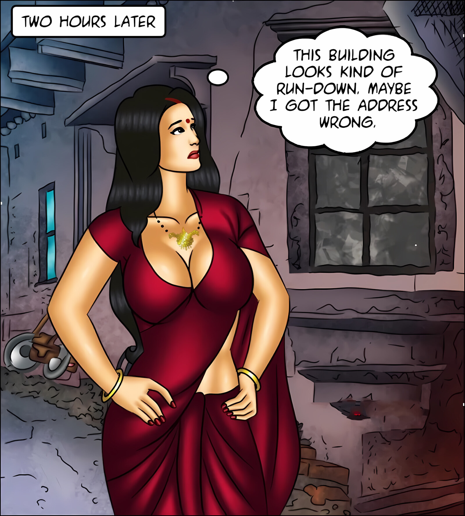 Savita Bhabhi 141-153 [Kirtu], Savita Bhabhi 141 - The Artist's Muse, page 37 of 142