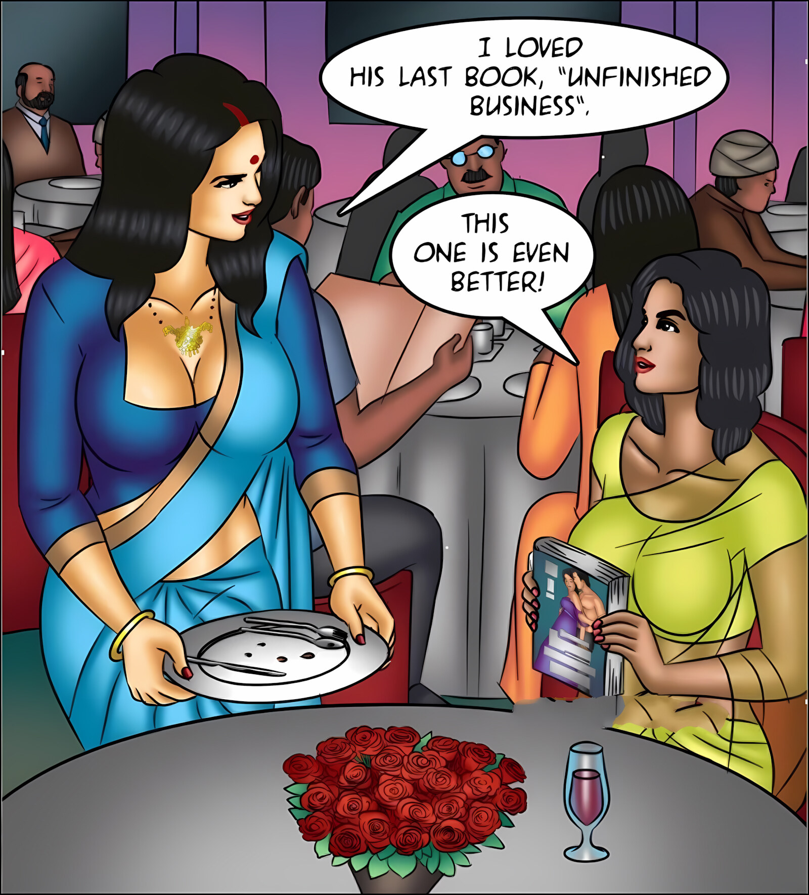 Savita Bhabhi 131-140 [Kirtu], Savita Bhabhi 140 - Sticky Pages, page 5 of 144
