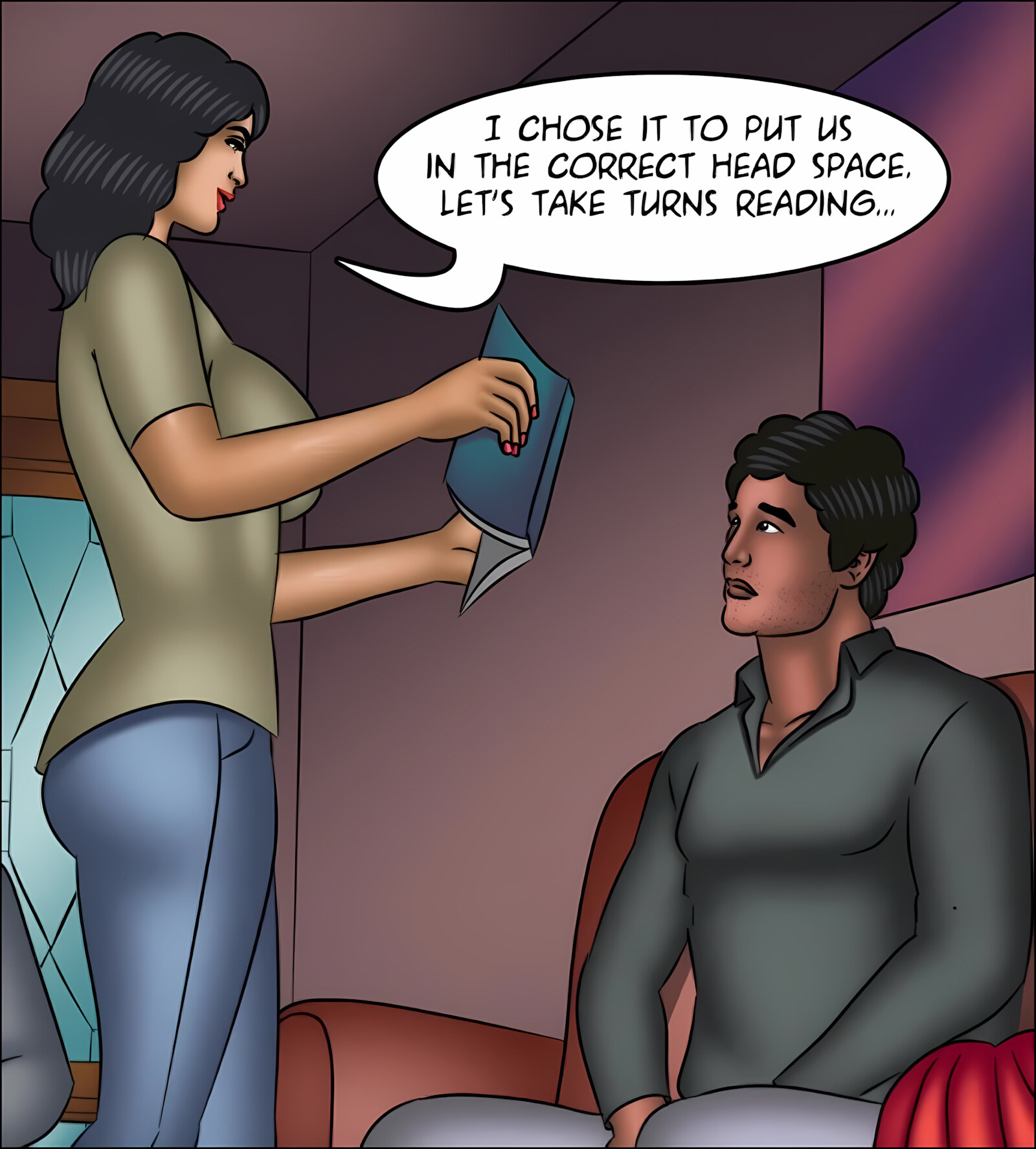 Savita Bhabhi 131-140 [Kirtu], Savita Bhabhi 140 - Sticky Pages, page 53 of 144