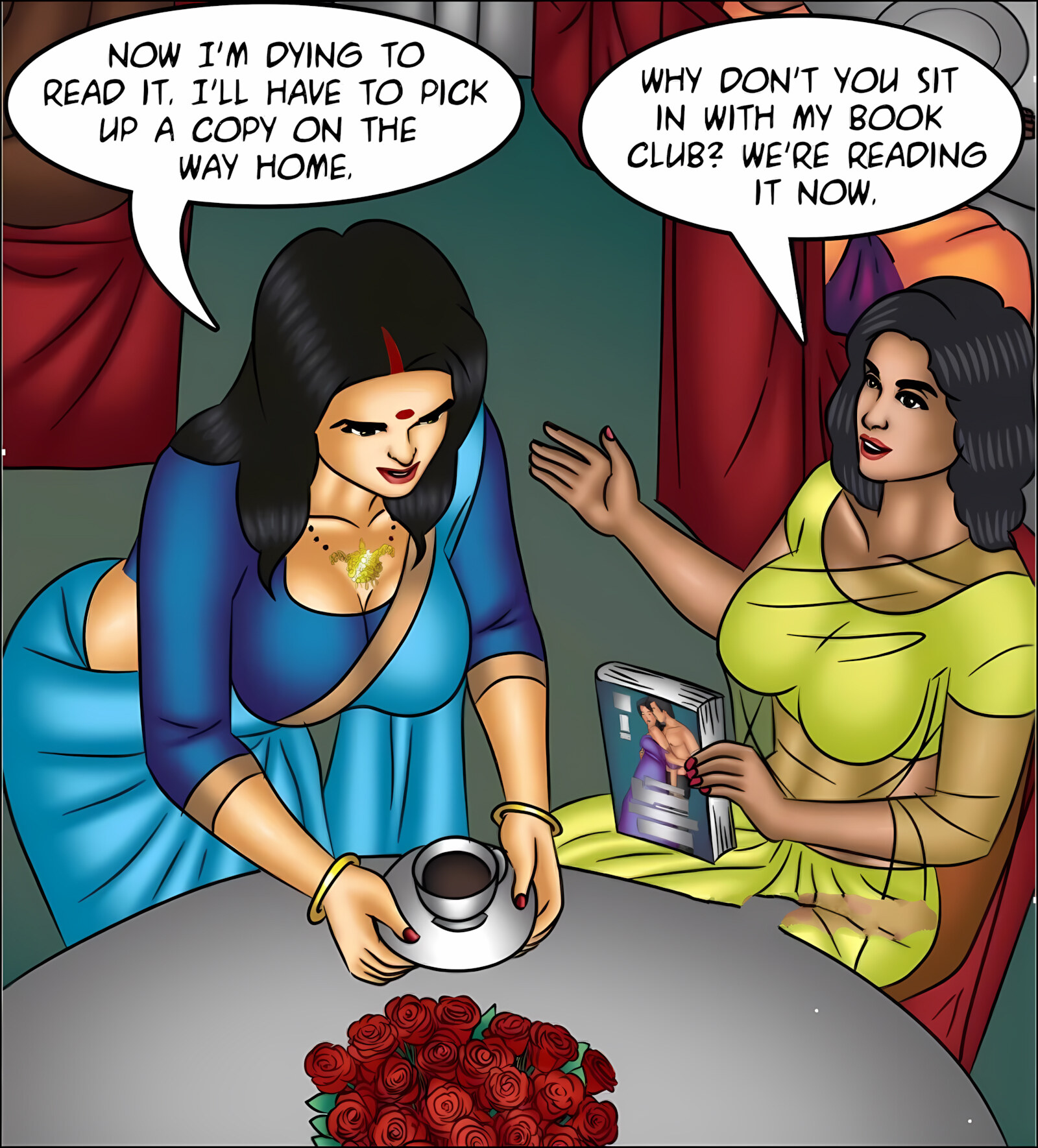 Savita Bhabhi 131-140 [Kirtu], Savita Bhabhi 140 - Sticky Pages, page 7 of 144