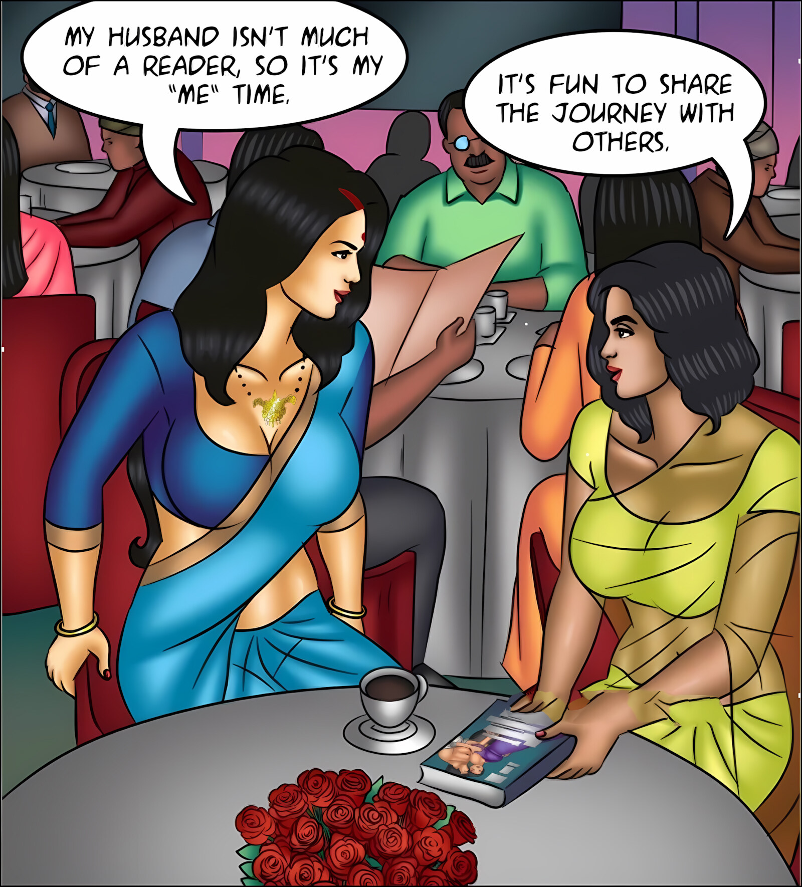 Savita Bhabhi 131-140 [Kirtu], Savita Bhabhi 140 - Sticky Pages, page 9 of 144