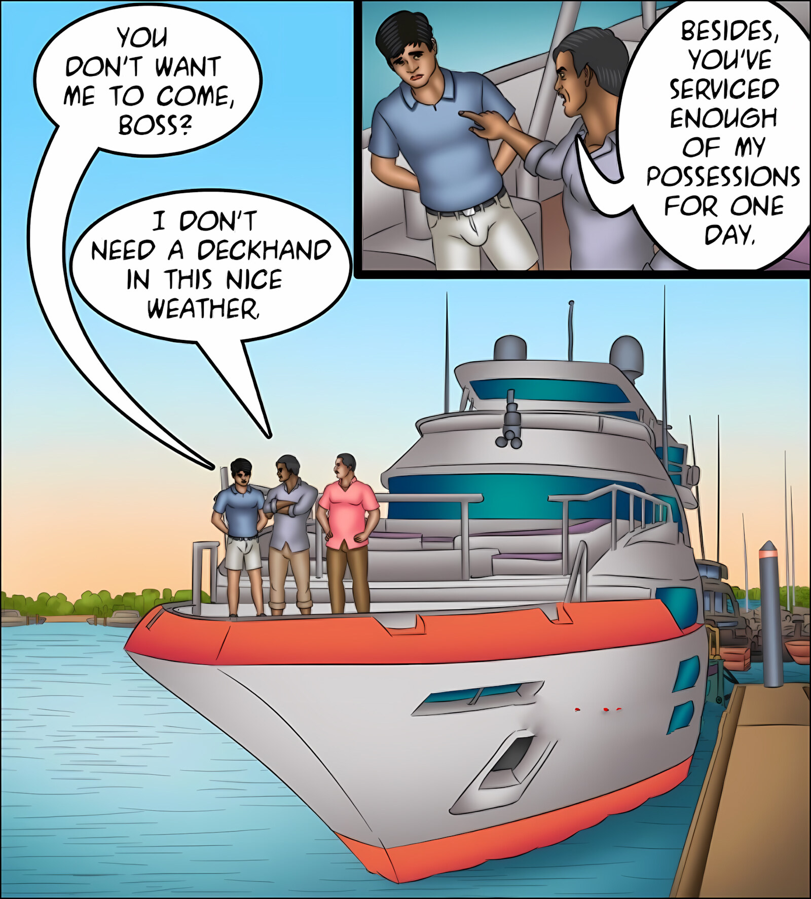 Savita Bhabhi 131-140 [Kirtu], Savita Bhabhi 139 - The Perfect Storm, page 53 of 142