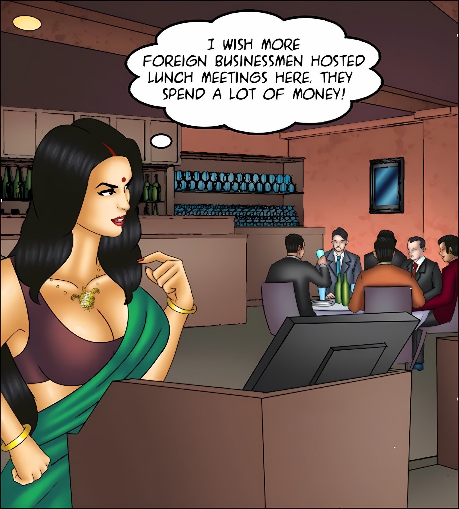 Savita Bhabhi 131-140 [Kirtu], Savita Bhabhi 138 - Aphrodisiac Snack, page 2 of 142