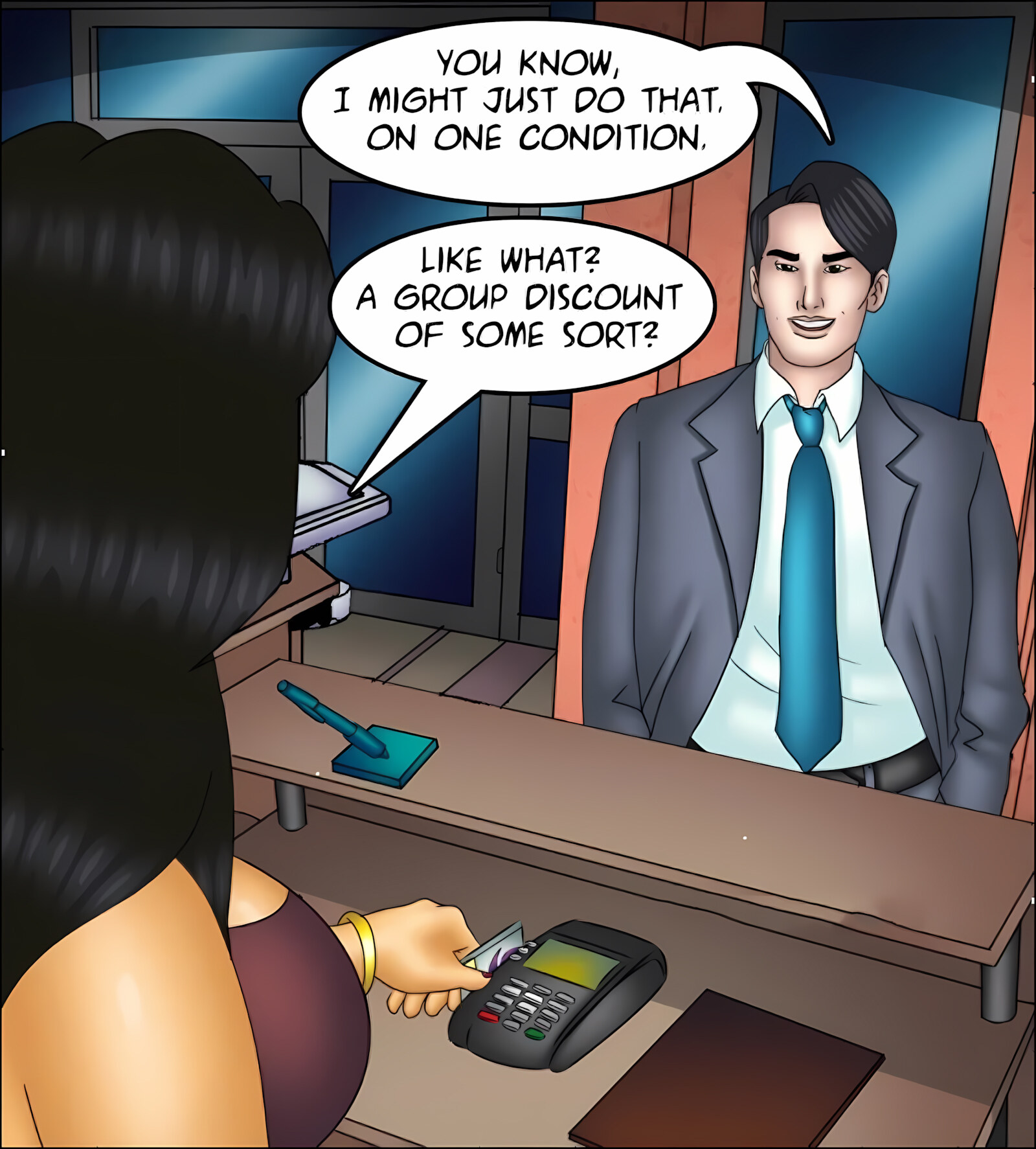 Savita Bhabhi 131-140 [Kirtu], Savita Bhabhi 138 - Aphrodisiac Snack, page 34 of 142