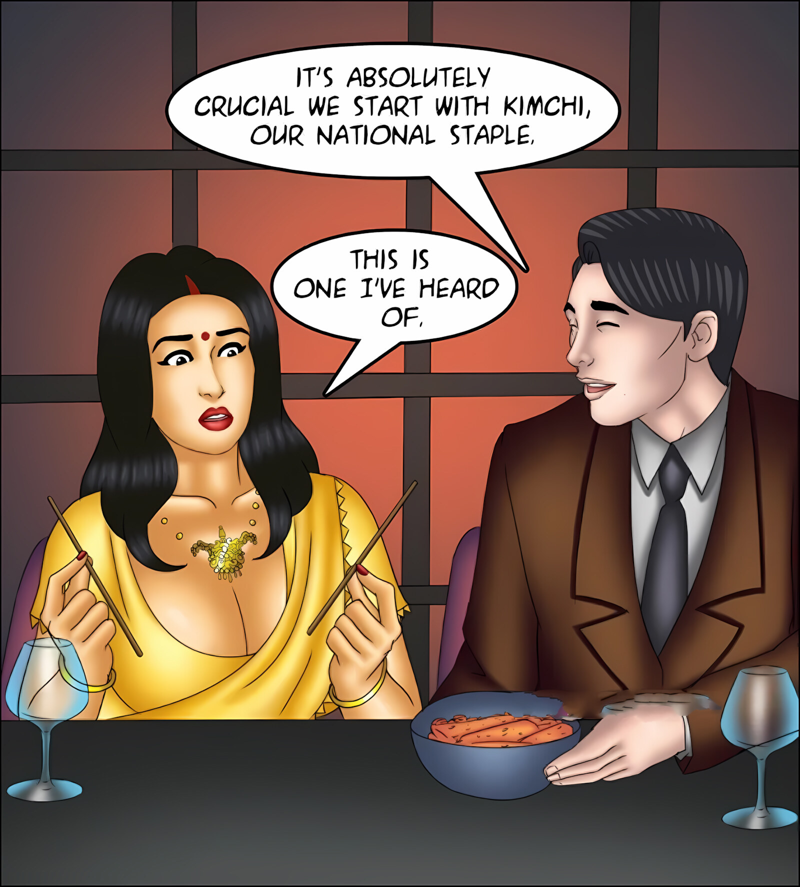 Savita Bhabhi 131-140 [Kirtu], Savita Bhabhi 138 - Aphrodisiac Snack, page 43 of 142