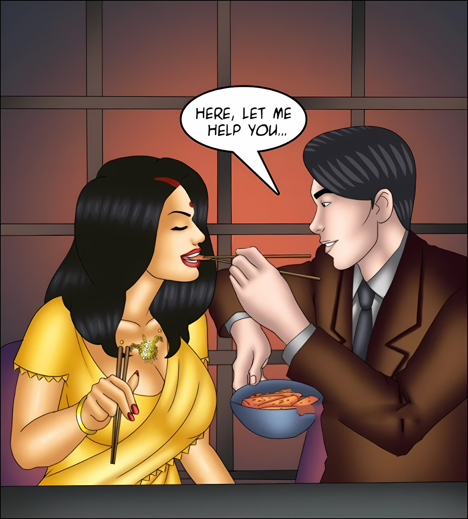 Savita Bhabhi 131-140 [Kirtu], Savita Bhabhi 138 - Aphrodisiac Snack, page 46 of 142