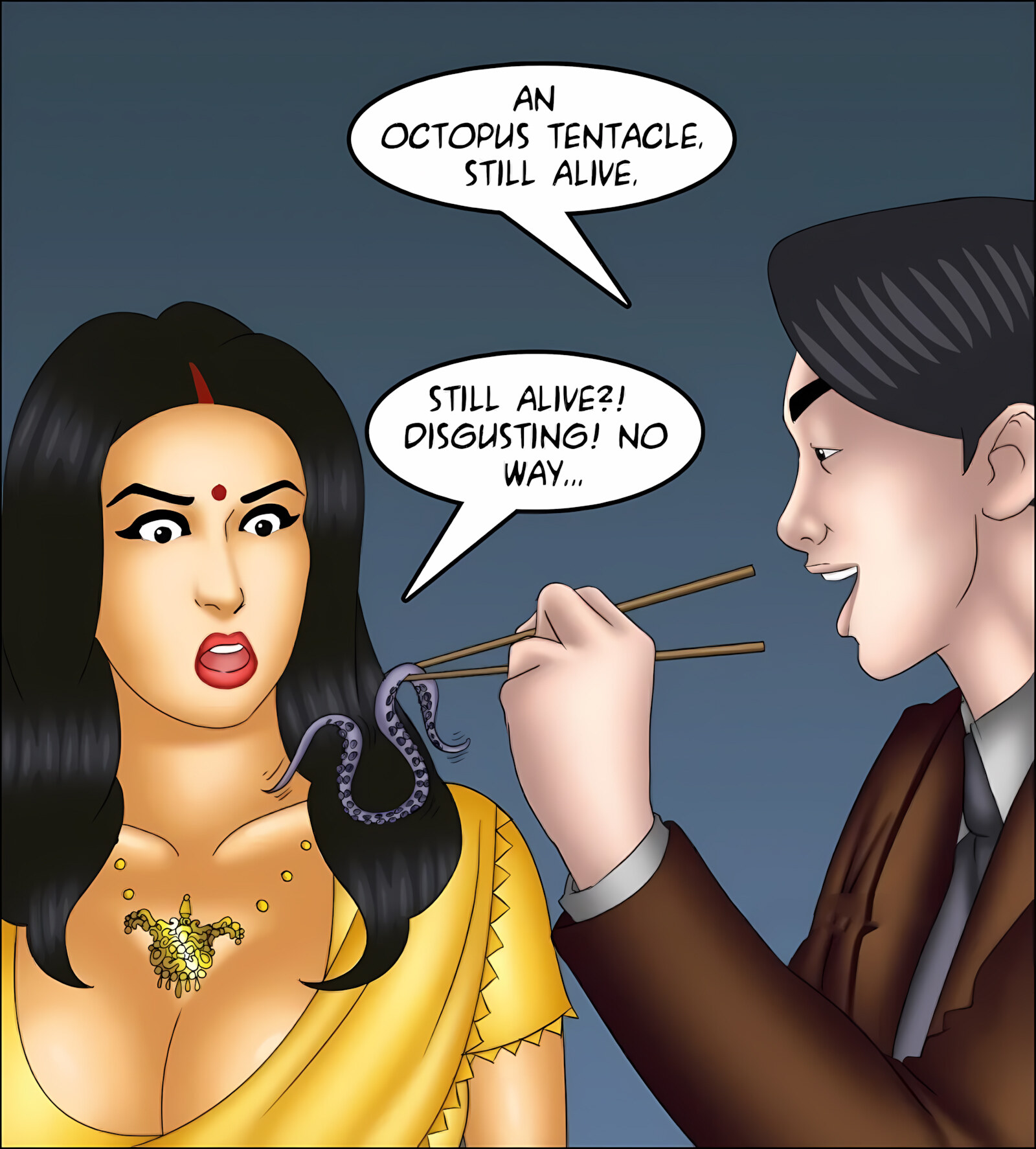 Savita Bhabhi 131-140 [Kirtu], Savita Bhabhi 138 - Aphrodisiac Snack, page 50 of 142