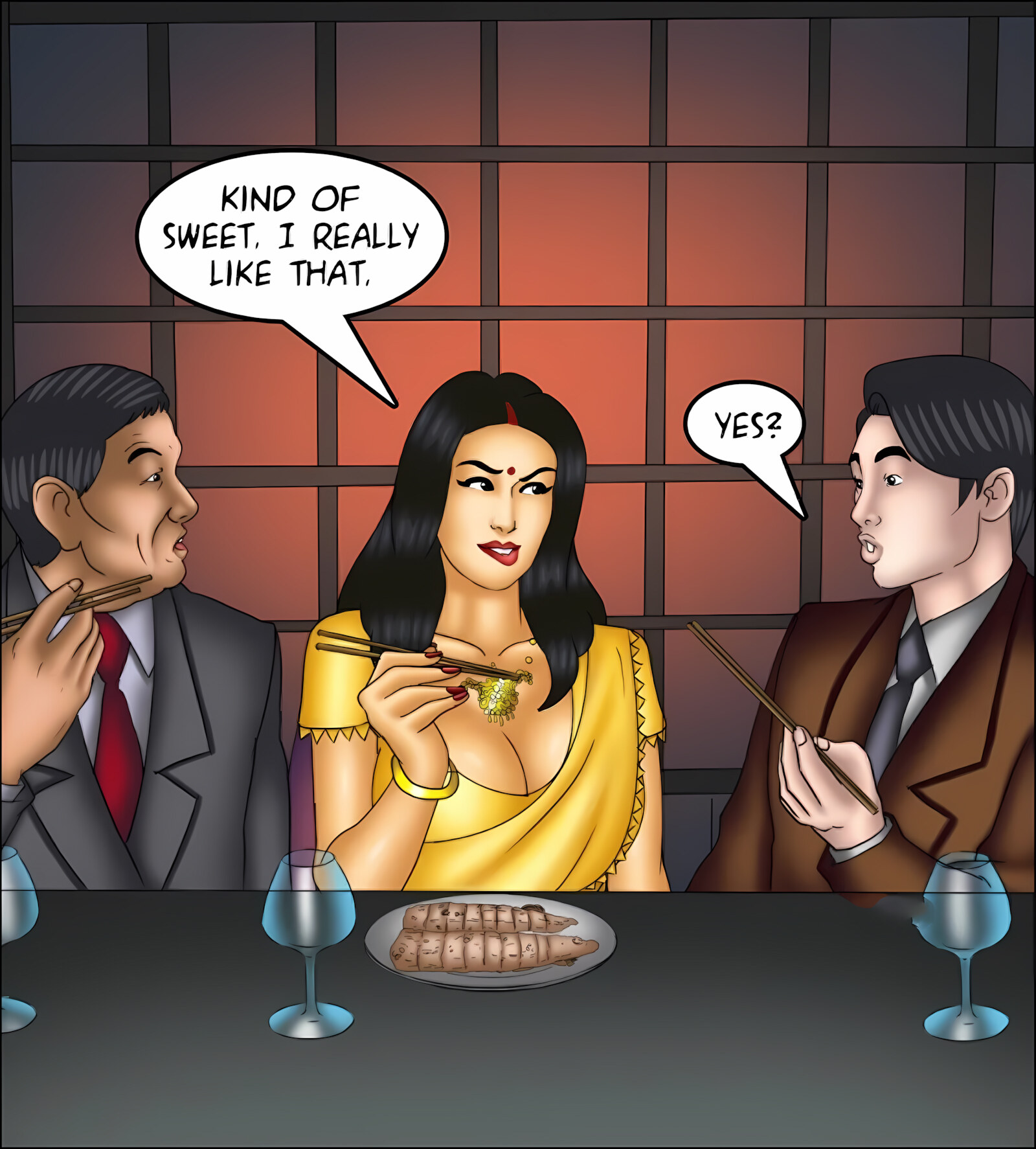 Savita Bhabhi 131-140 [Kirtu], Savita Bhabhi 138 - Aphrodisiac Snack, page 60 of 142