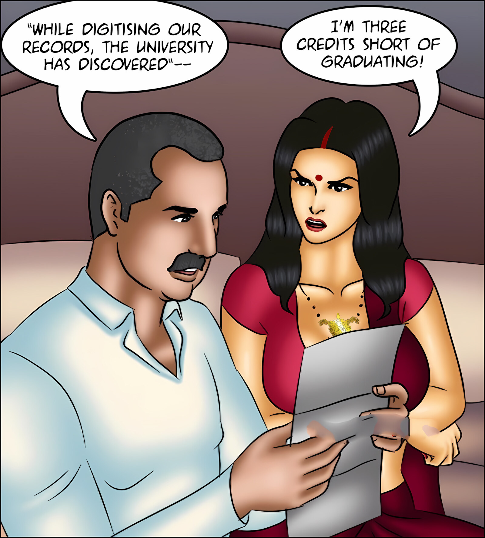 Savita Bhabhi 131-140 [Kirtu], Savita Bhabhi 137 - Back to College, page 31 of 142