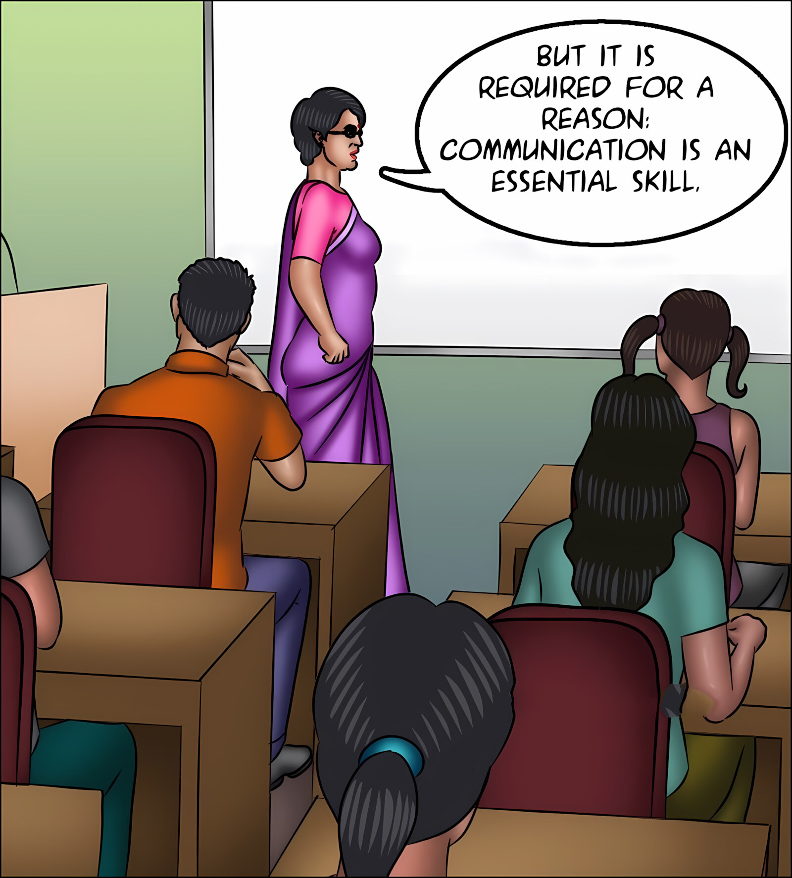 Savita Bhabhi 131-140 [Kirtu], Savita Bhabhi 137 - Back to College, page 43 of 142