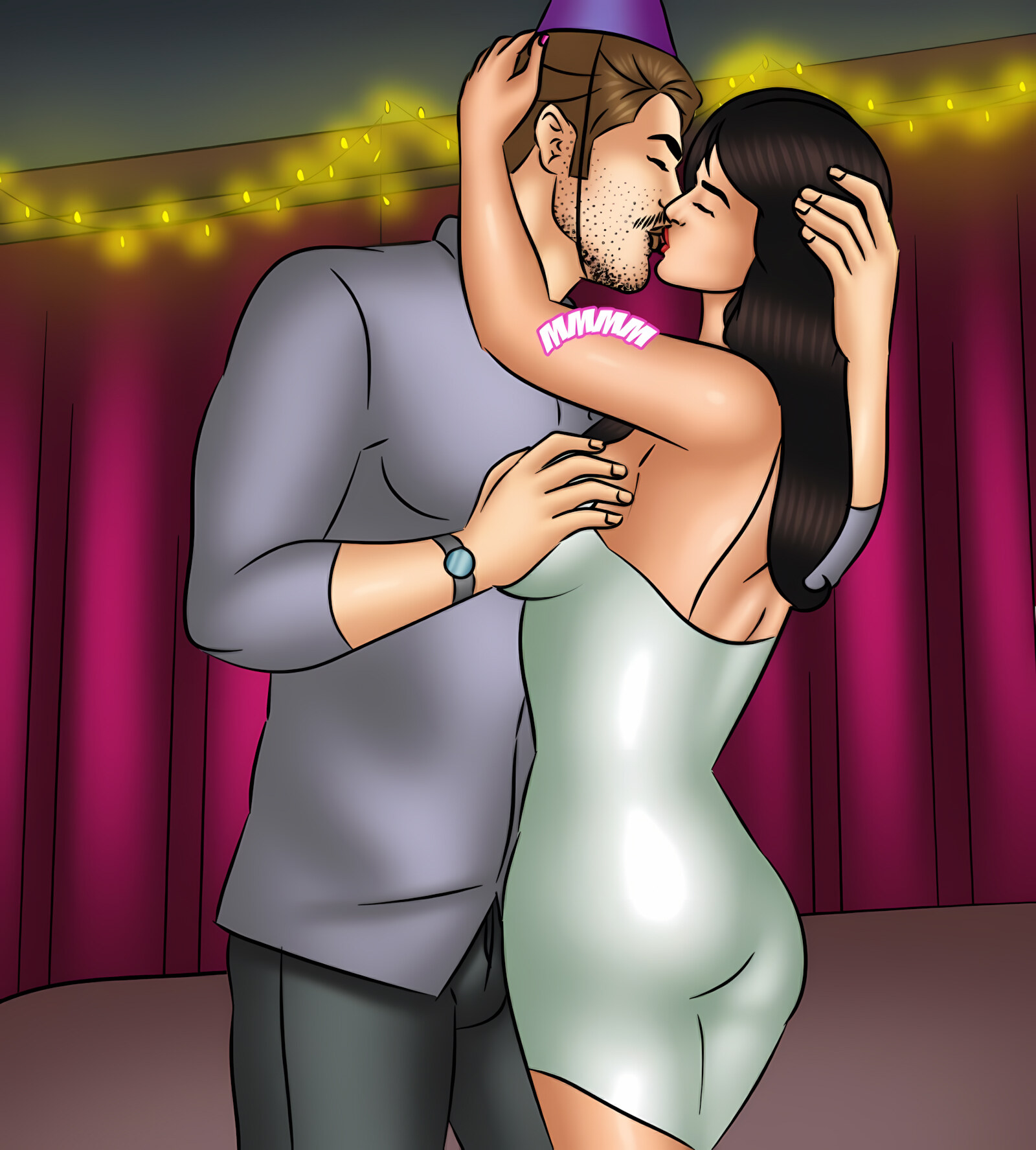 Savita Bhabhi 131-140 [Kirtu], Savita Bhabhi 135 - New Year's Resolution, page 14 of 142