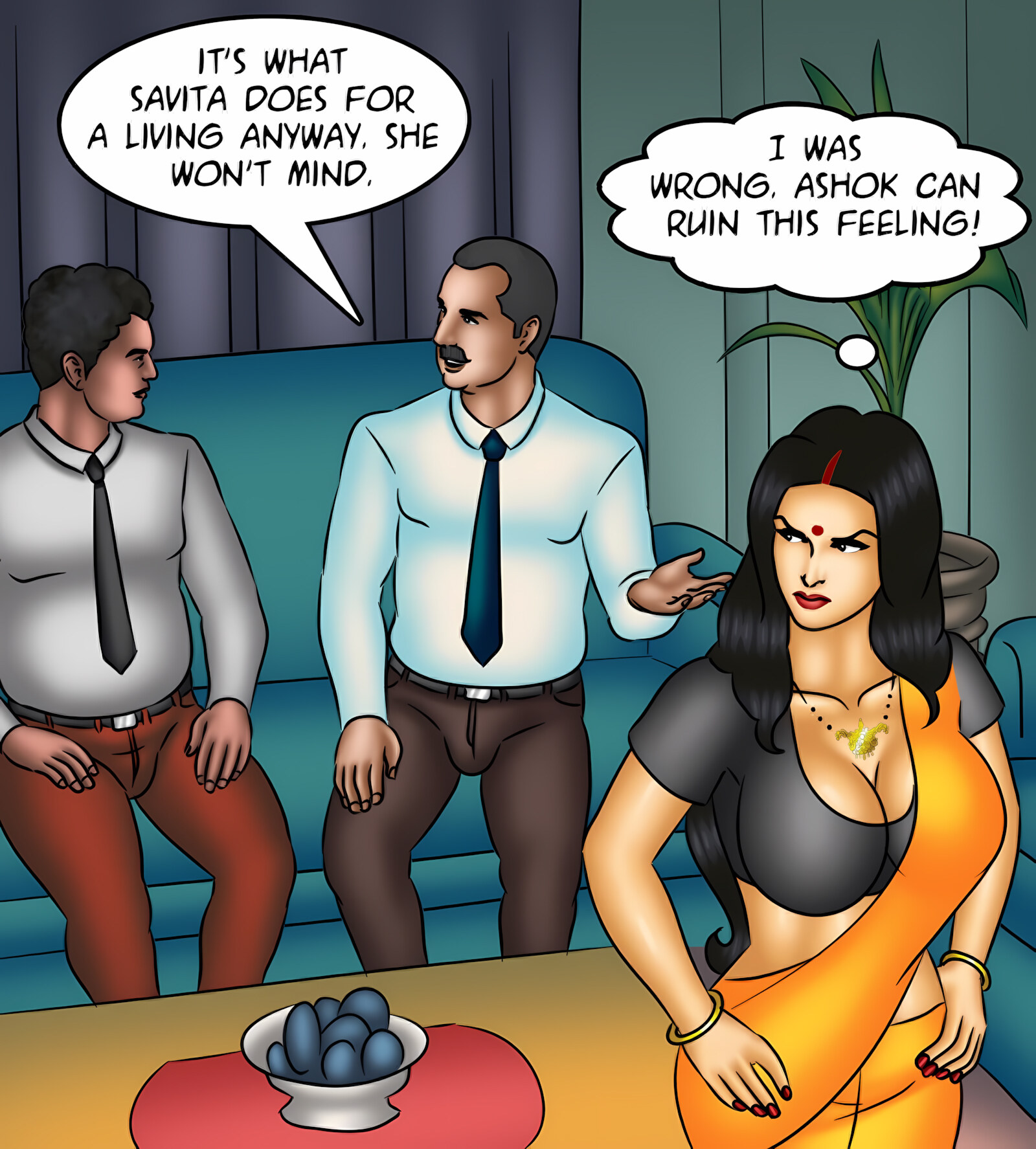 Savita Bhabhi 131-140 [Kirtu], Savita Bhabhi 135 - New Year's Resolution, page 87 of 142
