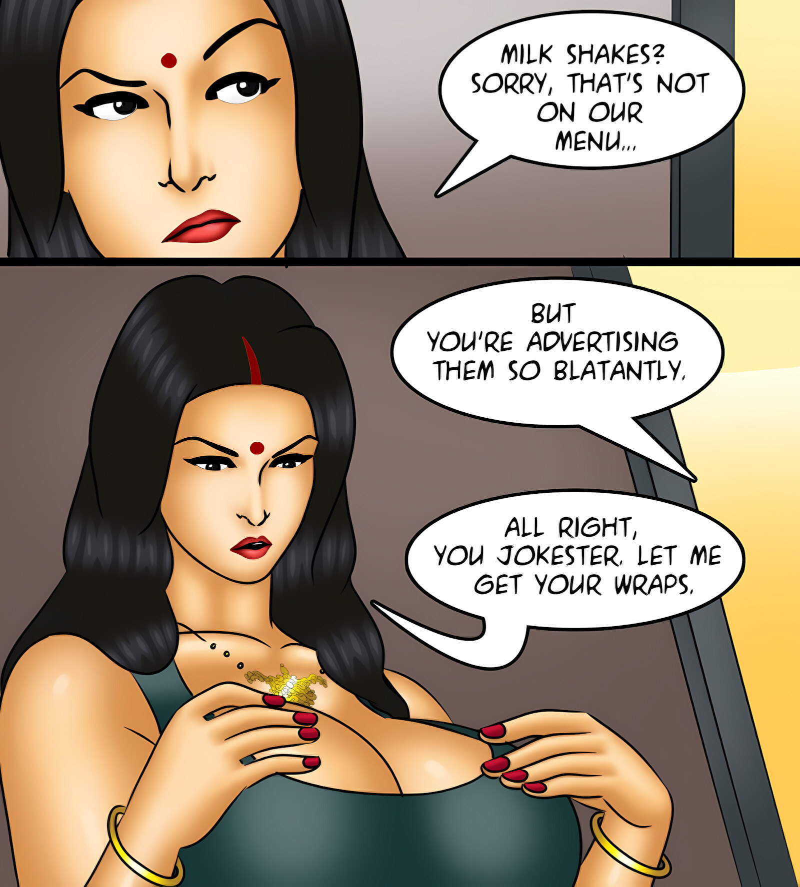 Savita Bhabhi 131-140 [Kirtu], Savita Bhabhi 134 - Sexual Misconduct, page 45 of 142