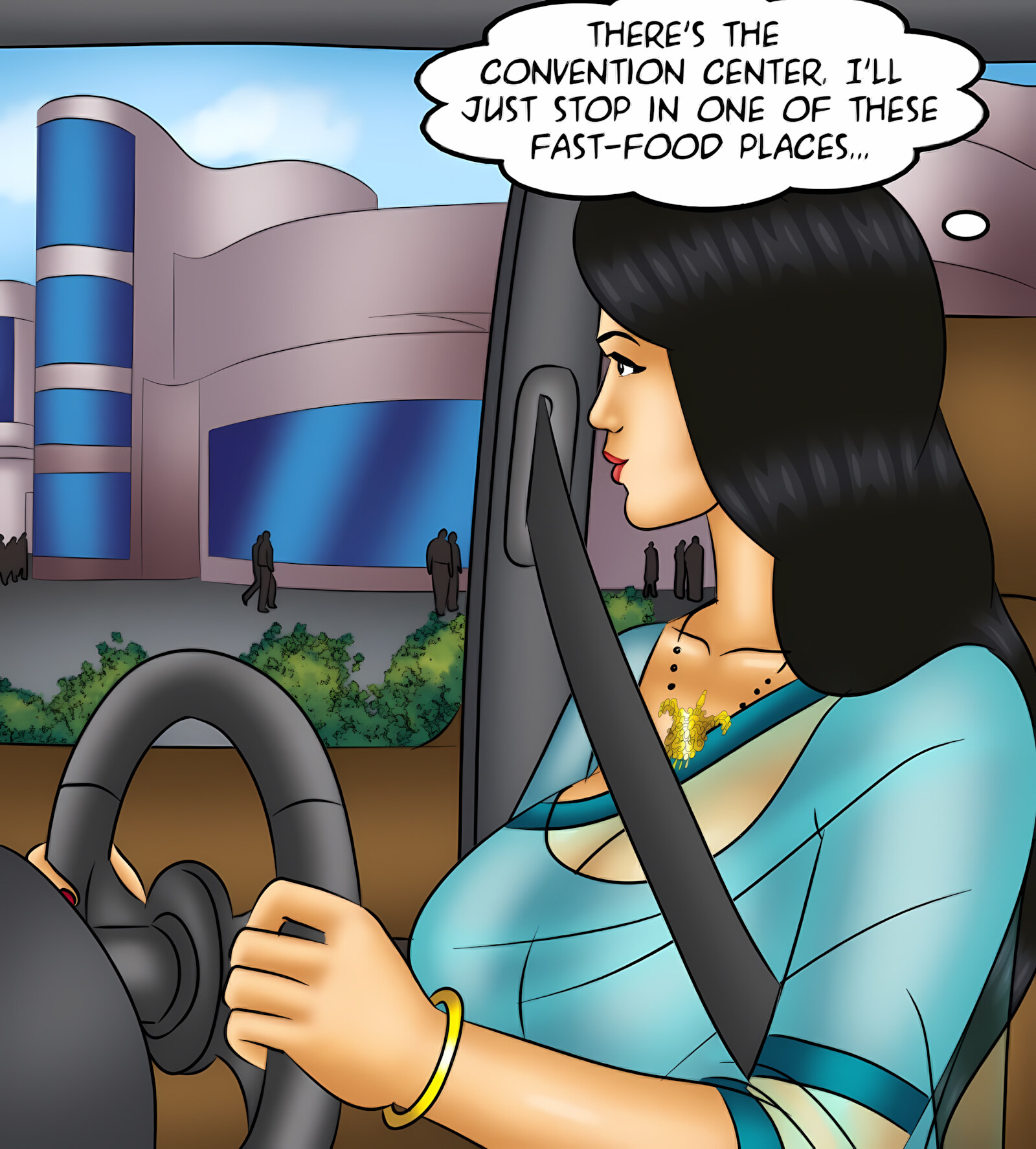 Savita Bhabhi 131-140 [Kirtu], Savita Bhabhi 133 - Comic-Con Quest, page 13 of 142
