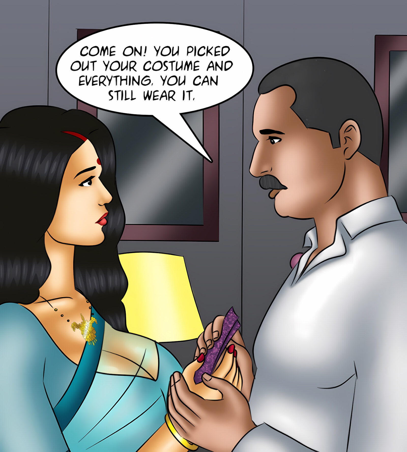 Savita Bhabhi 131-140 [Kirtu], Savita Bhabhi 133 - Comic-Con Quest, page 7 of 142