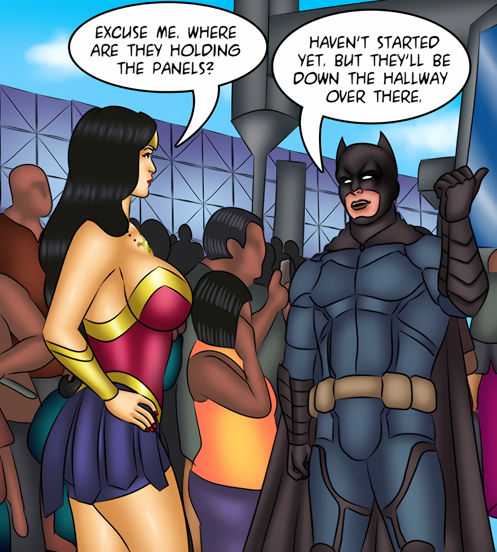 Savita Bhabhi 131-140 [Kirtu], Savita Bhabhi 133 - Comic-Con Quest, page 66 of 142