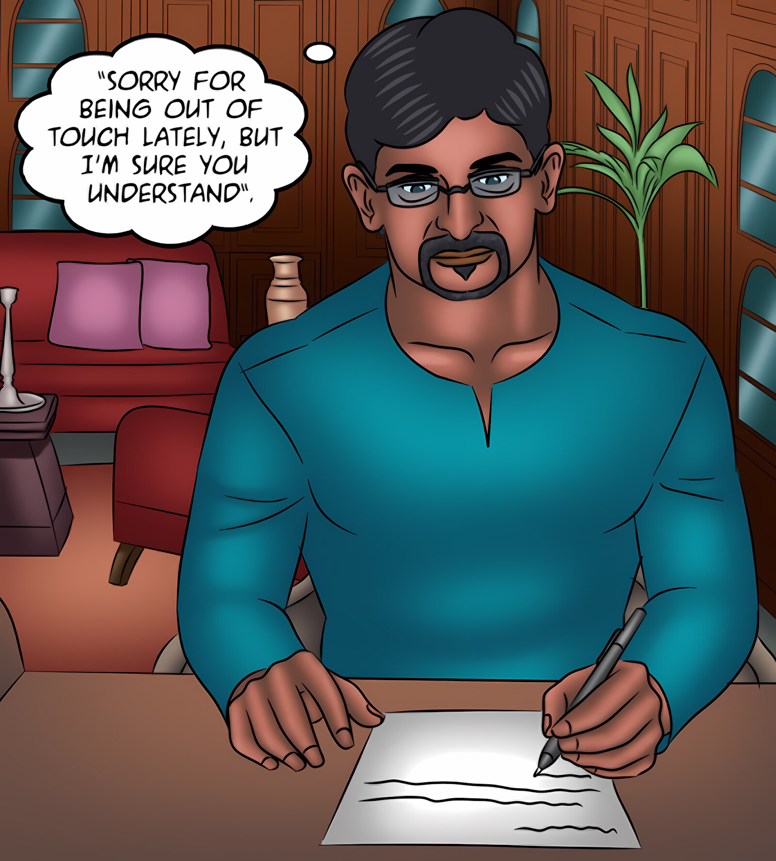 Savita Bhabhi 131-140 [Kirtu], Savita Bhabhi 132 - A Ghost Story, page 3 of 143