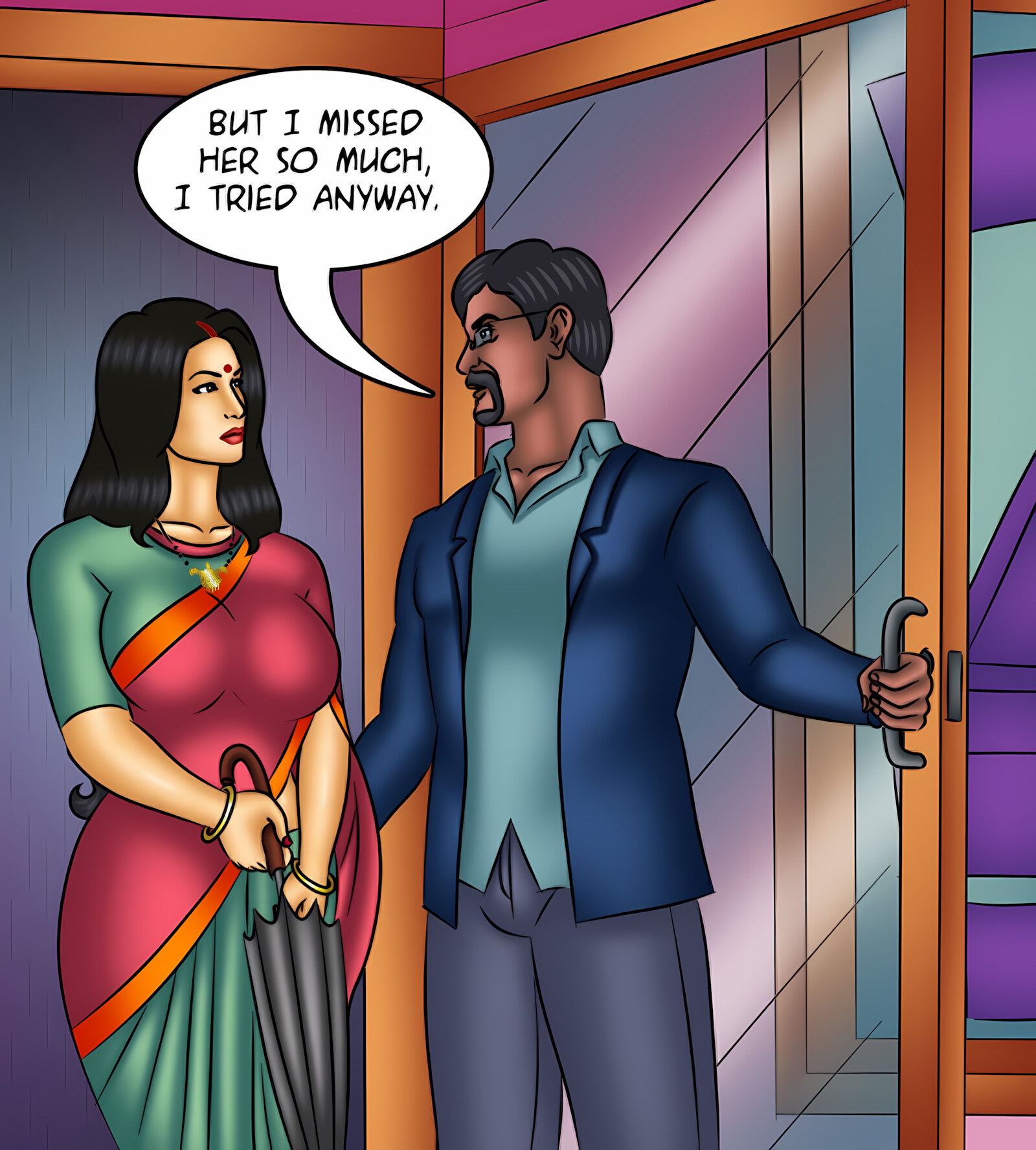 Savita Bhabhi 131-140 [Kirtu], Savita Bhabhi 132 - A Ghost Story, page 45 of 143
